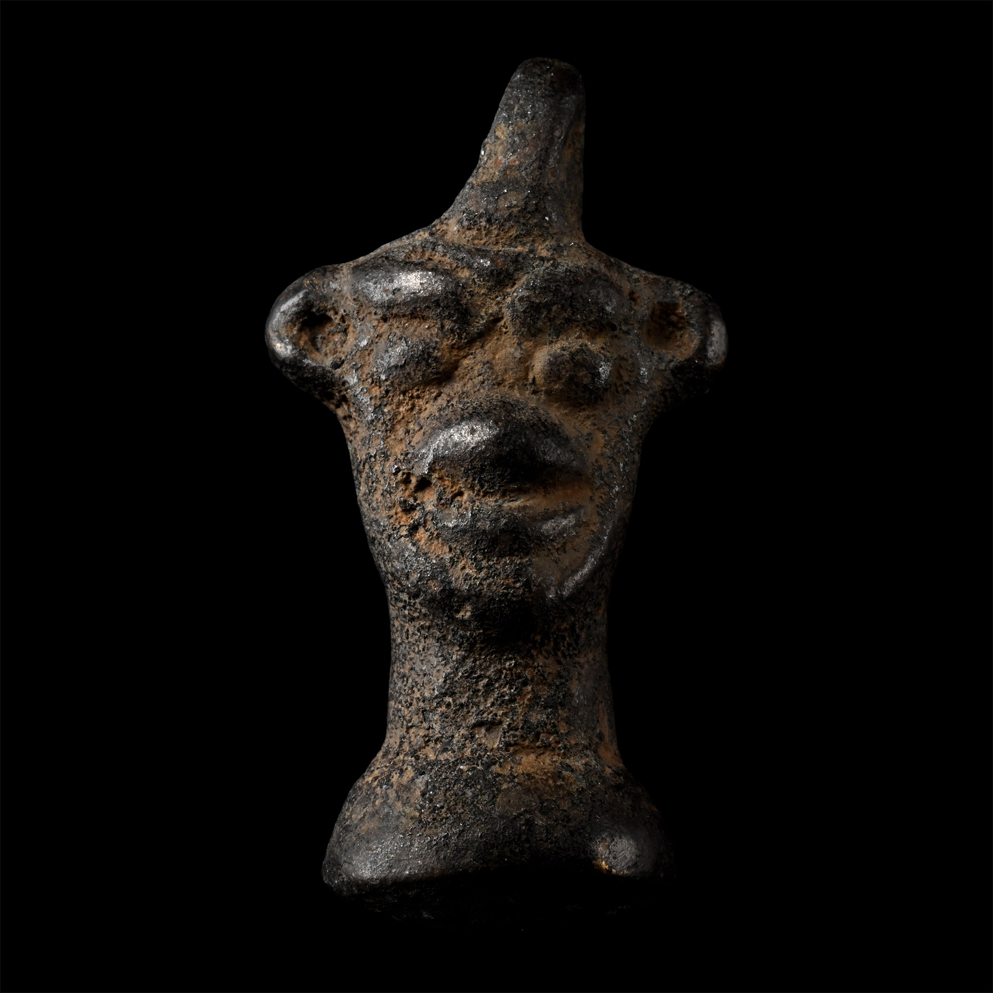 Assyrian Double-Faced Pendant Depicting Pazuzu, King of Wind Demons
