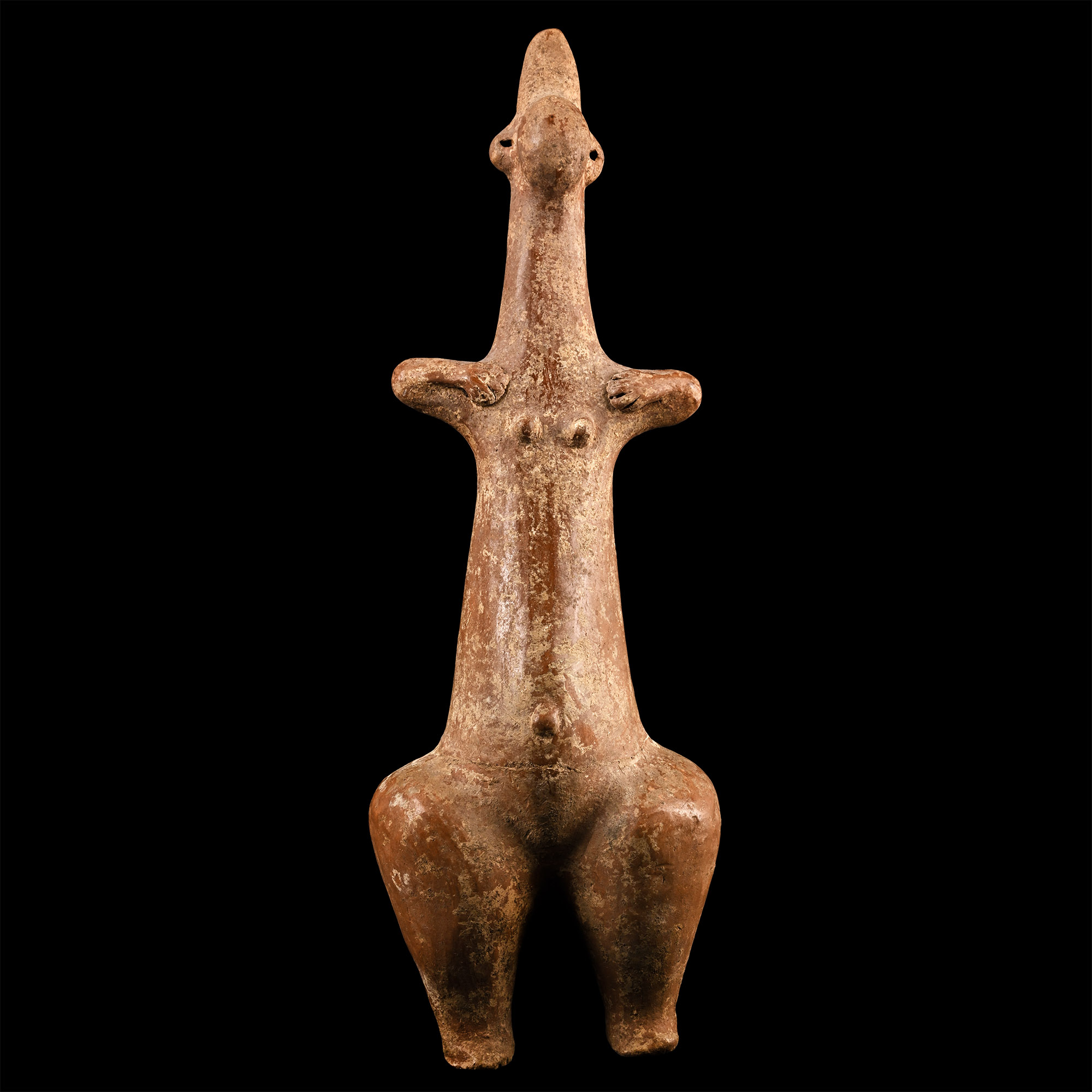 Amlash Style Terracotta Idol