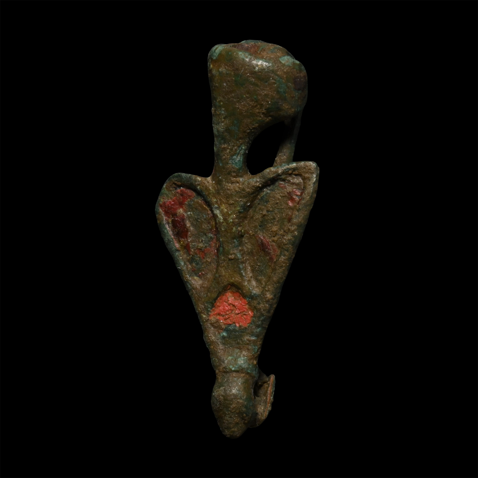 Romano-British Enamelled Bronze Fly Brooch