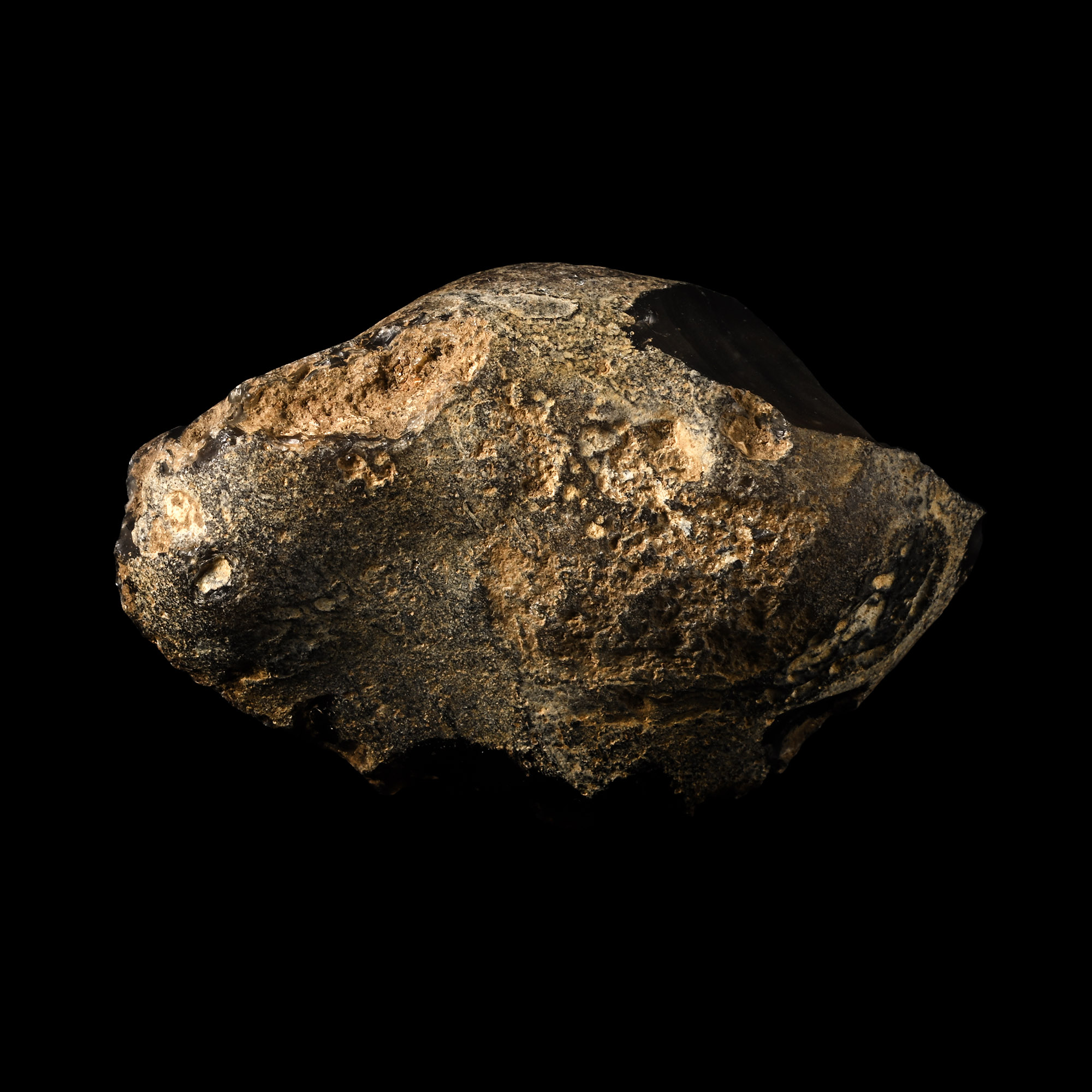 Stone Age Knapped Flint Scraper Knife