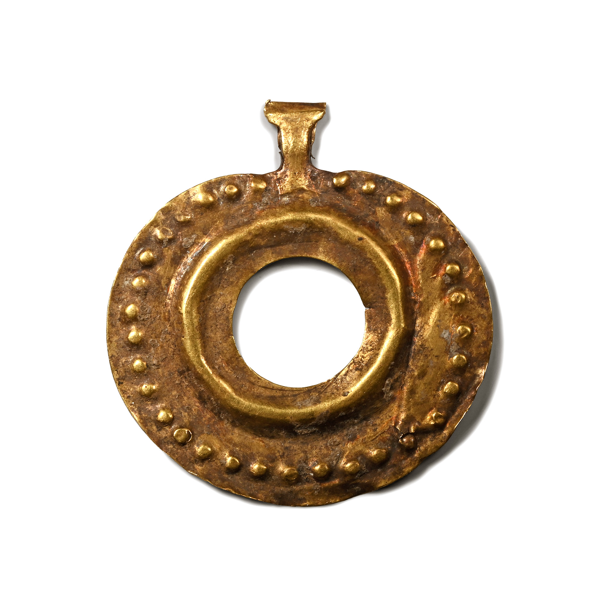 Anatolian Gold Ring-Shaped Idol