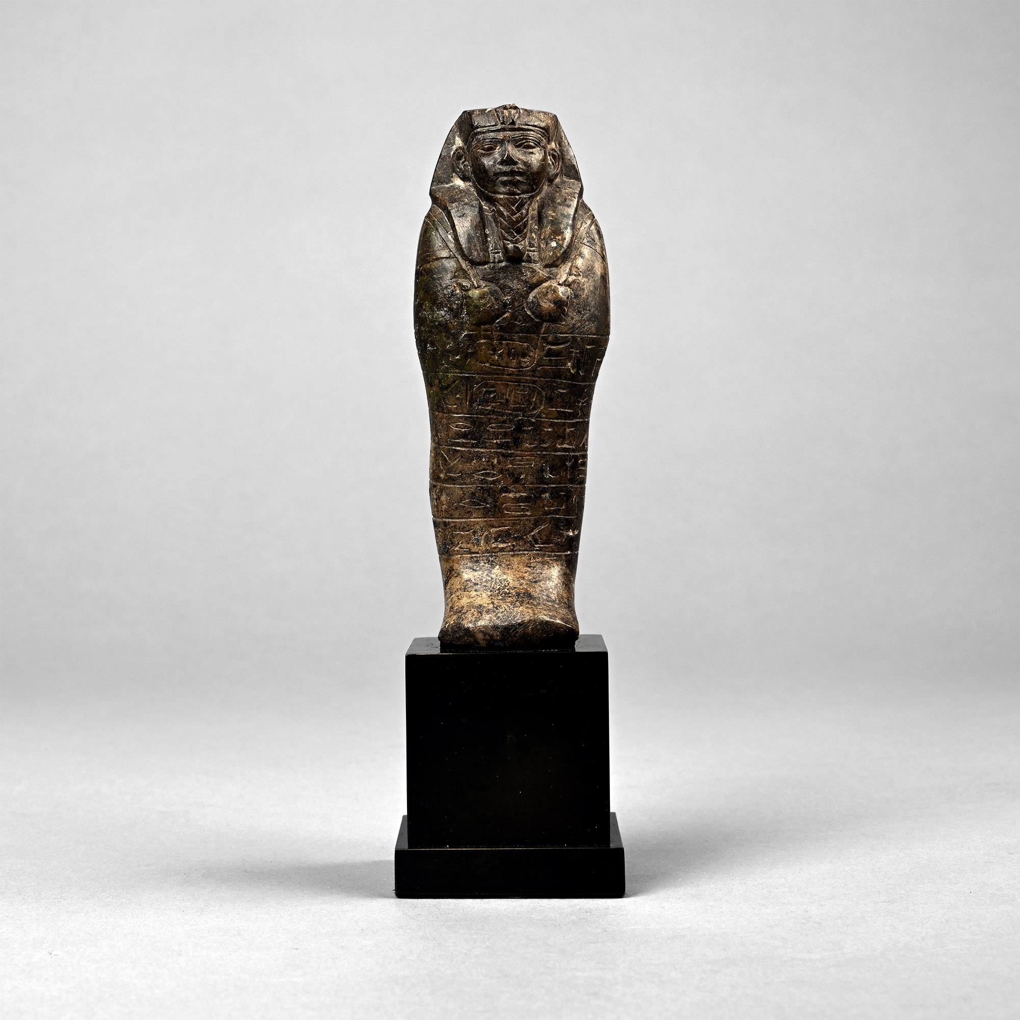 Egyptian Serpentine Shabti for King Senkamenisken