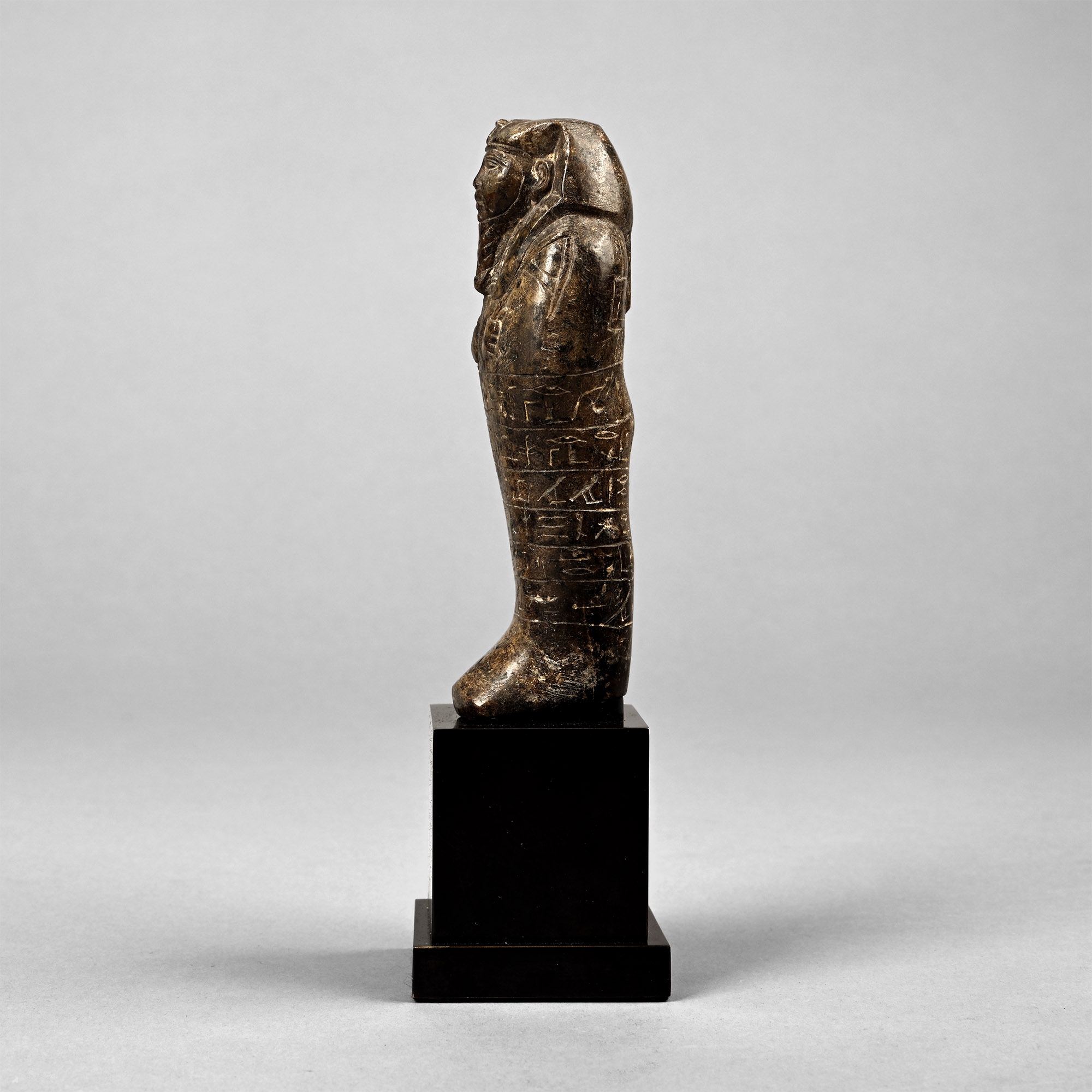 Egyptian Serpentine Shabti for King Senkamenisken