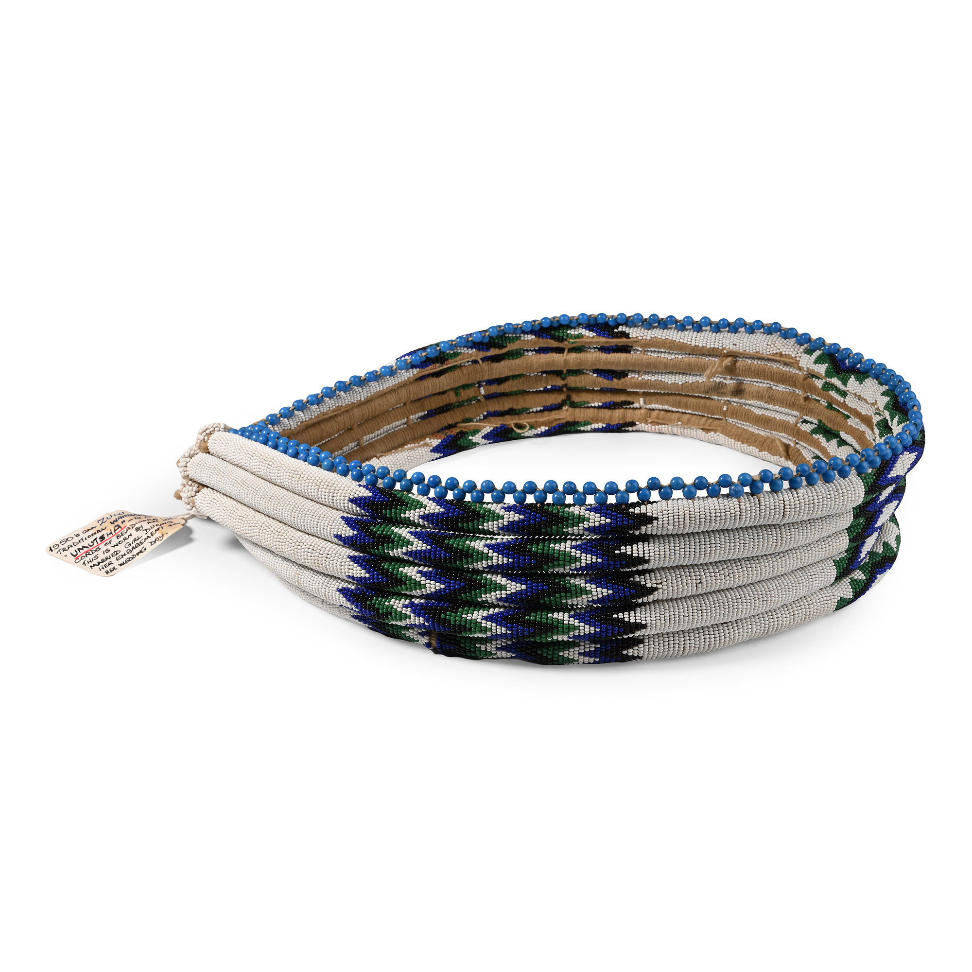 Zulu Woman's 'Umutsha' Wedding Day Waistband