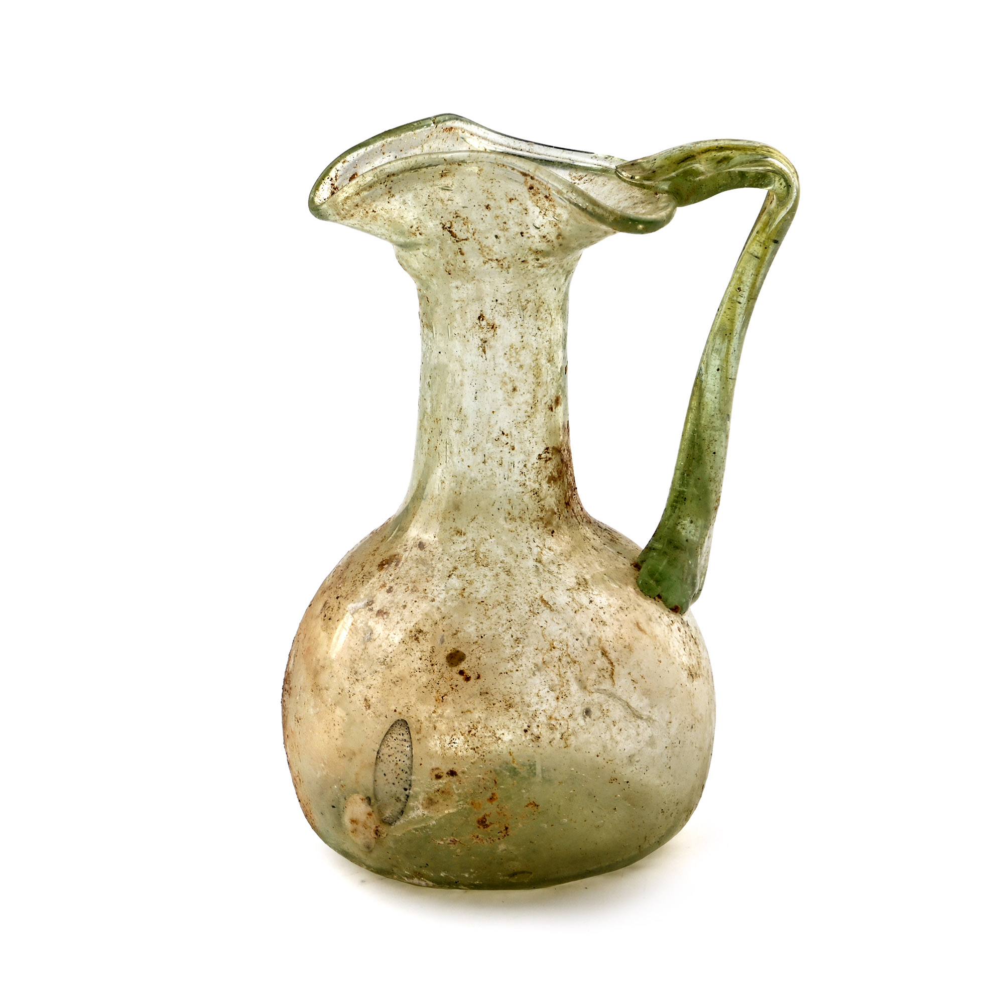 Roman Glass Trefoil-Mouthed Juglet