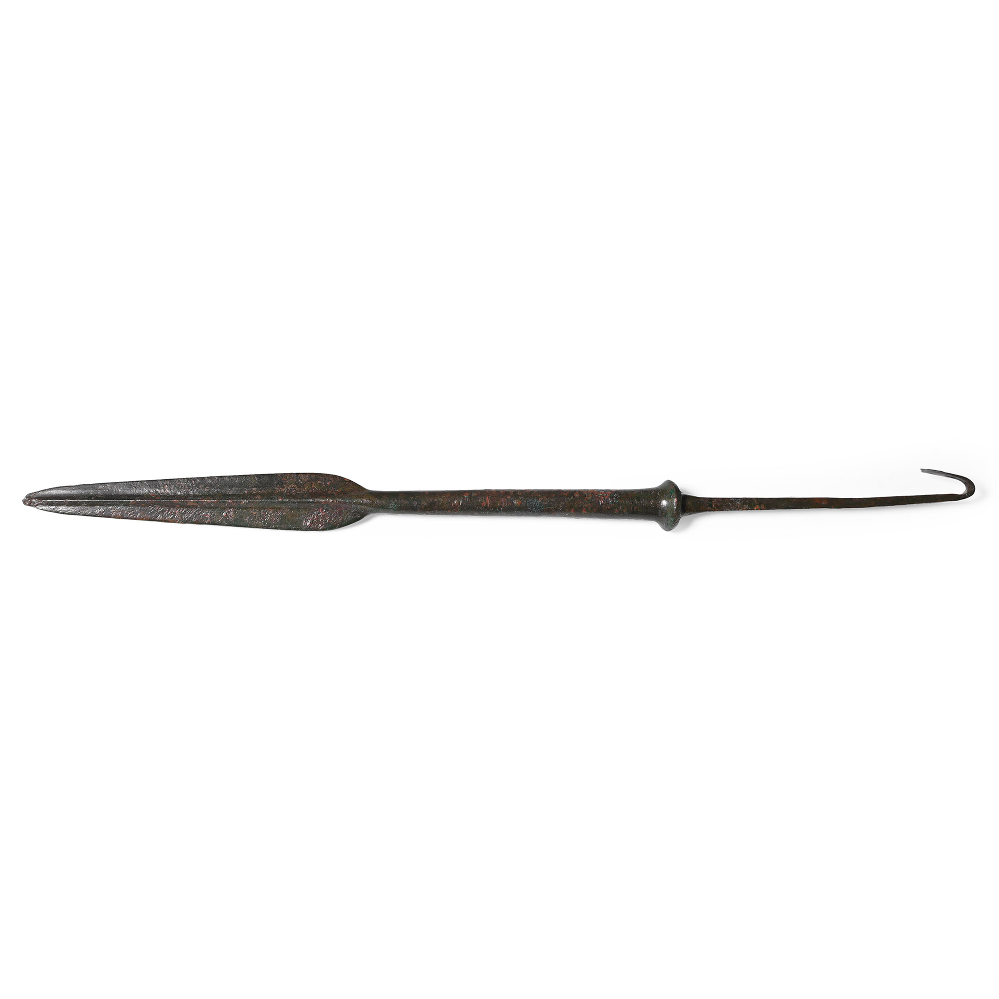 Greek Bronze Tanged Spearhead