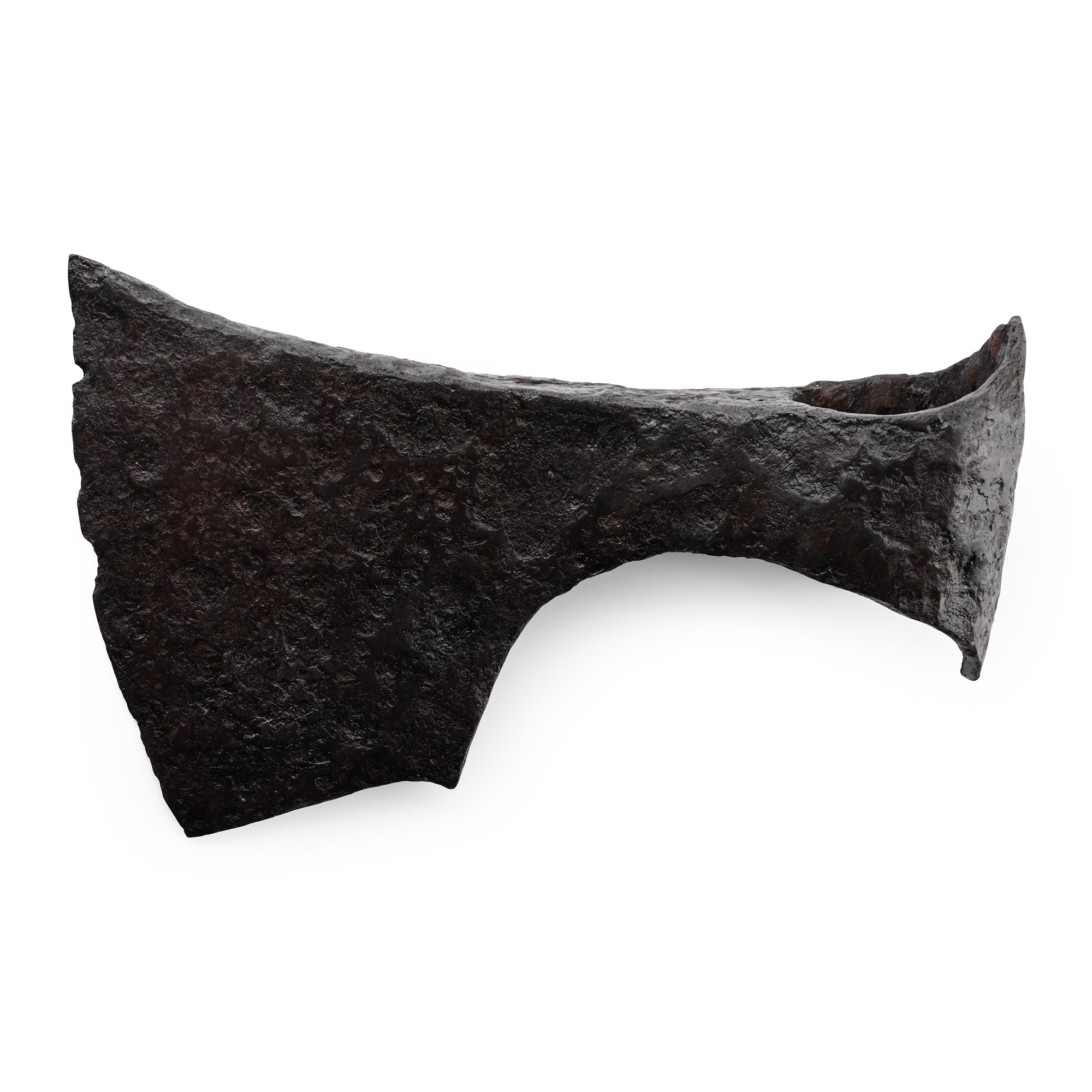 Viking Iron Bearded Axehead