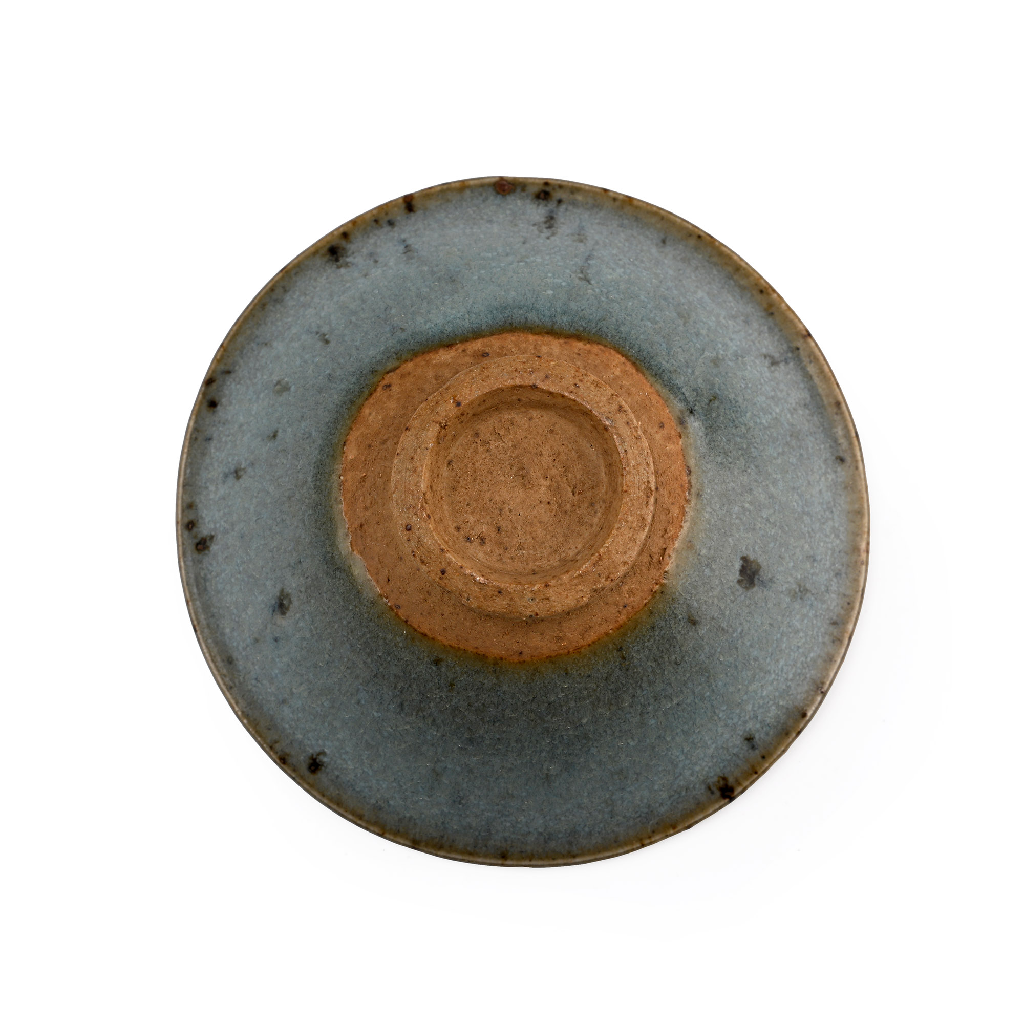 Chinese Purple-Splashed Ceramic Bowl