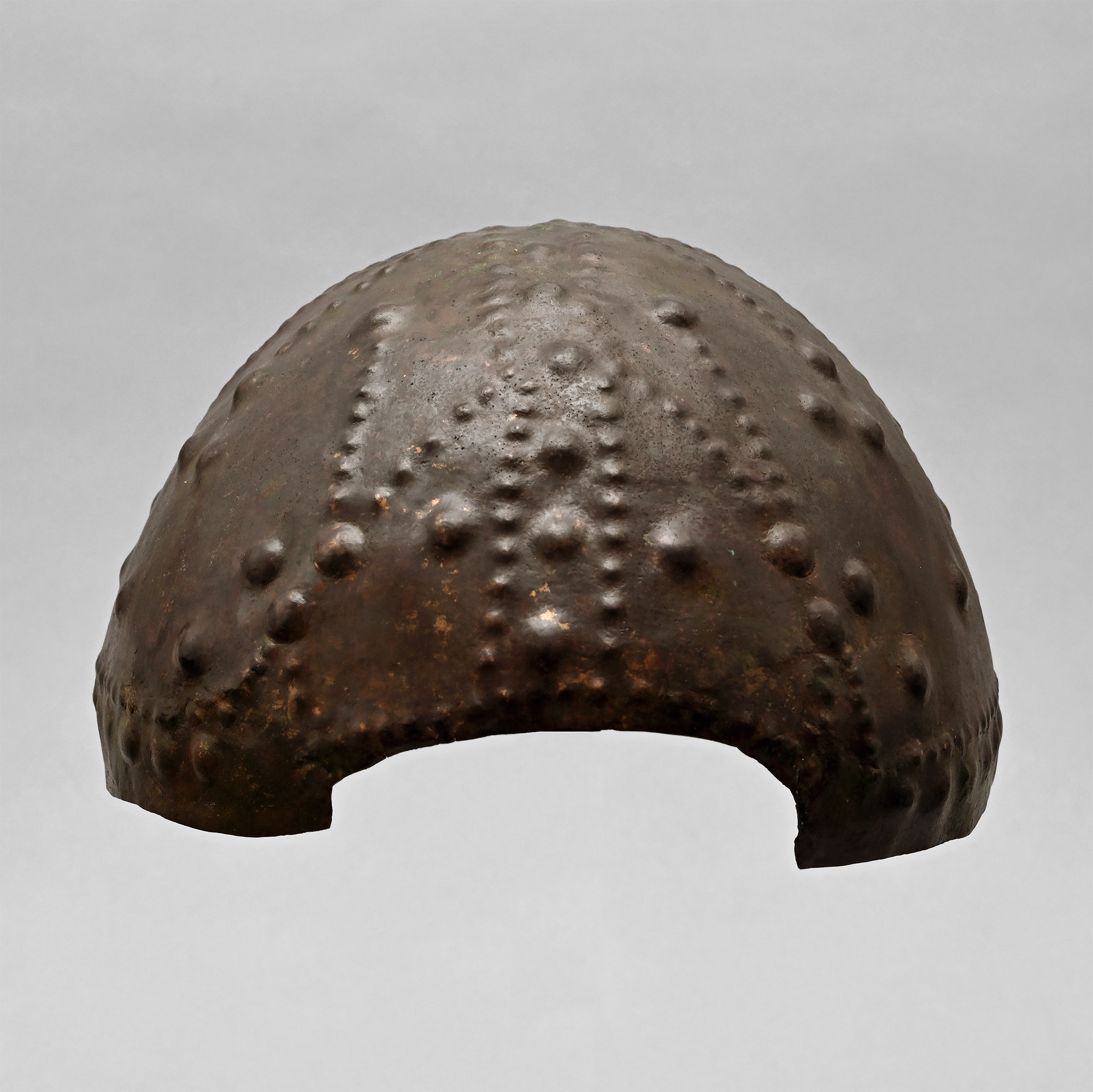 Urartian Bronze Helmet with Embossed Decoration