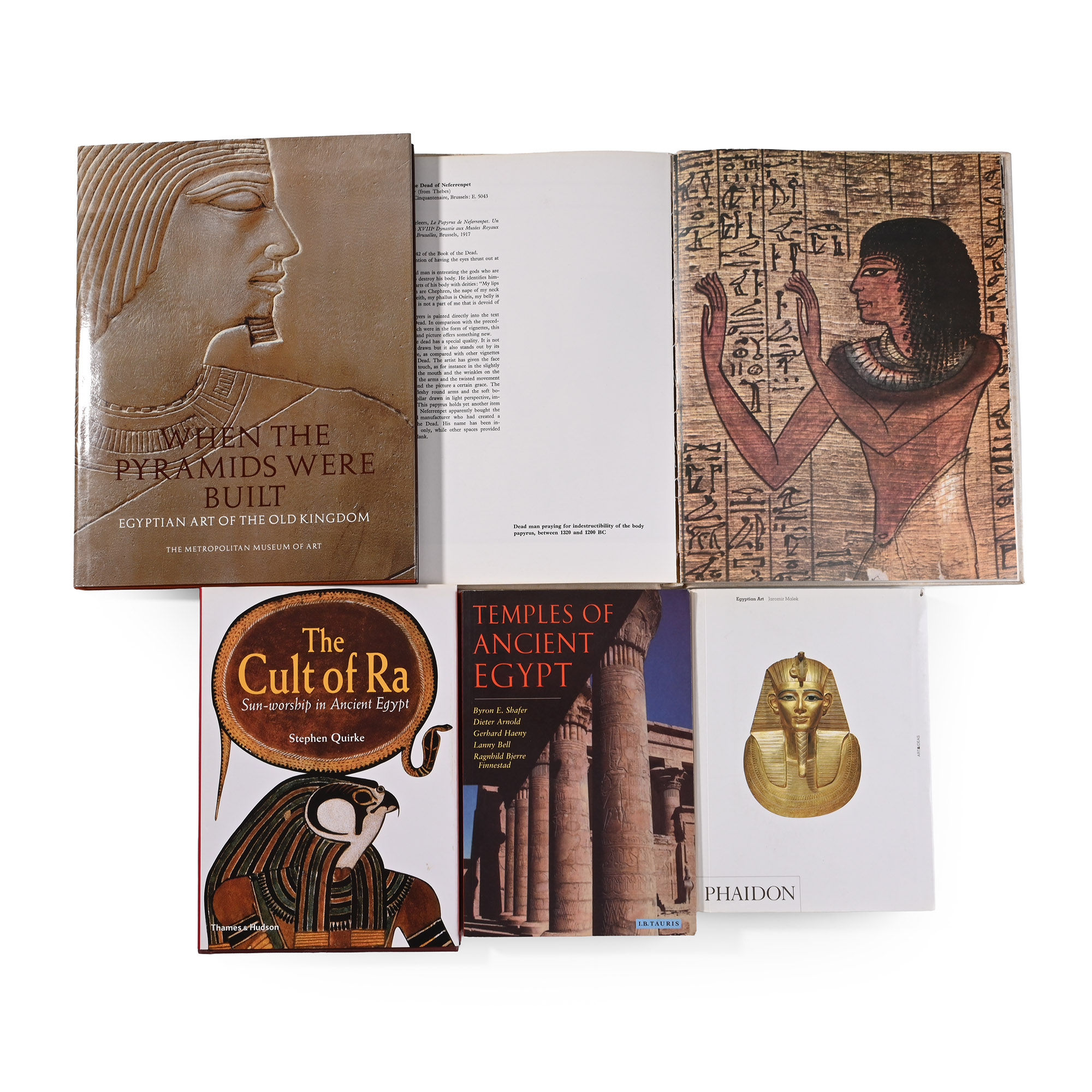 Books on Egyptian Art and Religion - 5 Titles