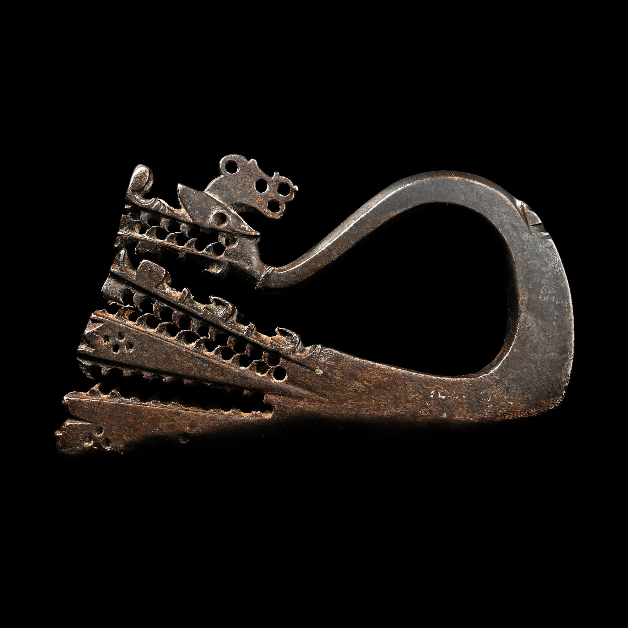 Persian Iron Dragon-Shaped Flint Striker
