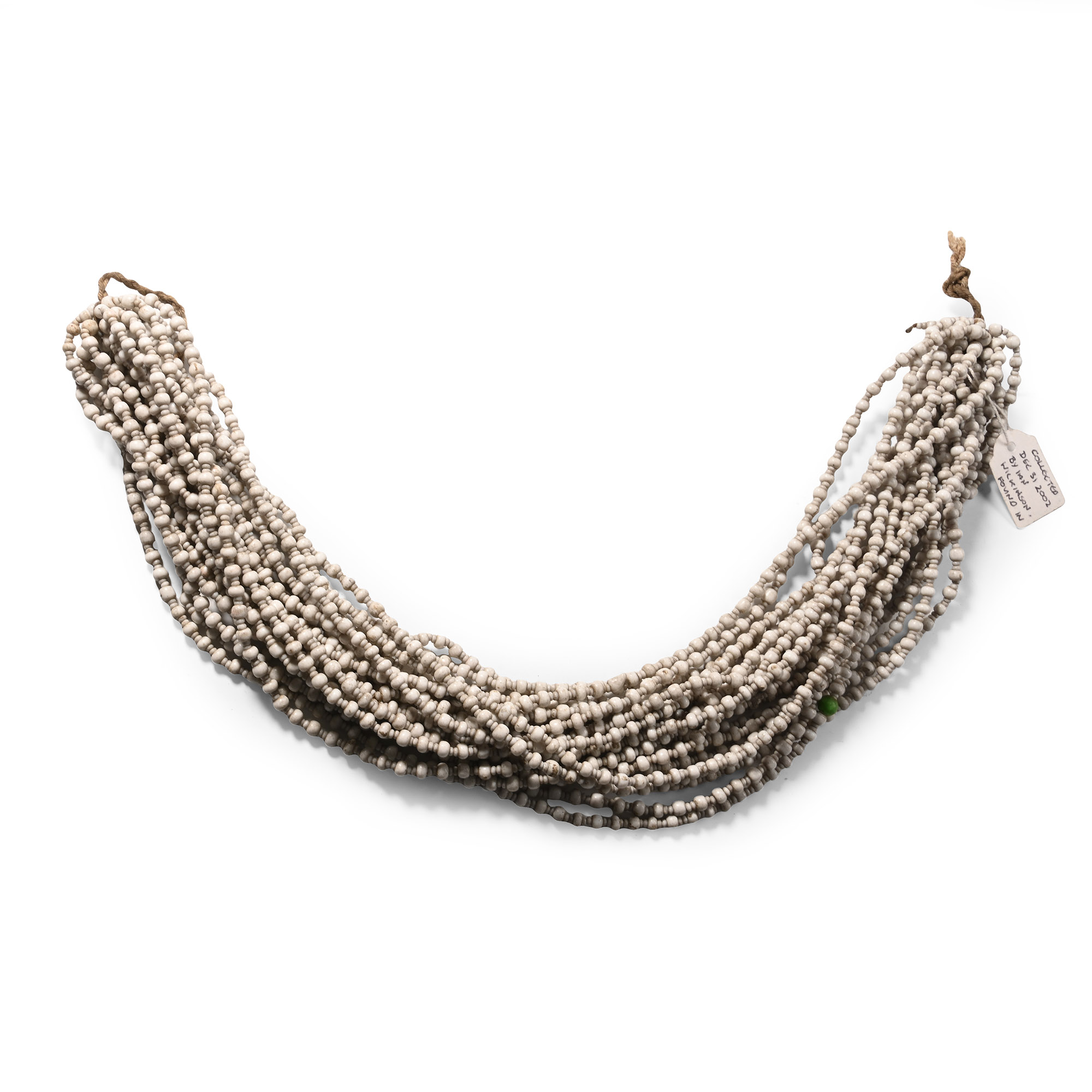 Zulu Man's Glass Bead Long Necklace