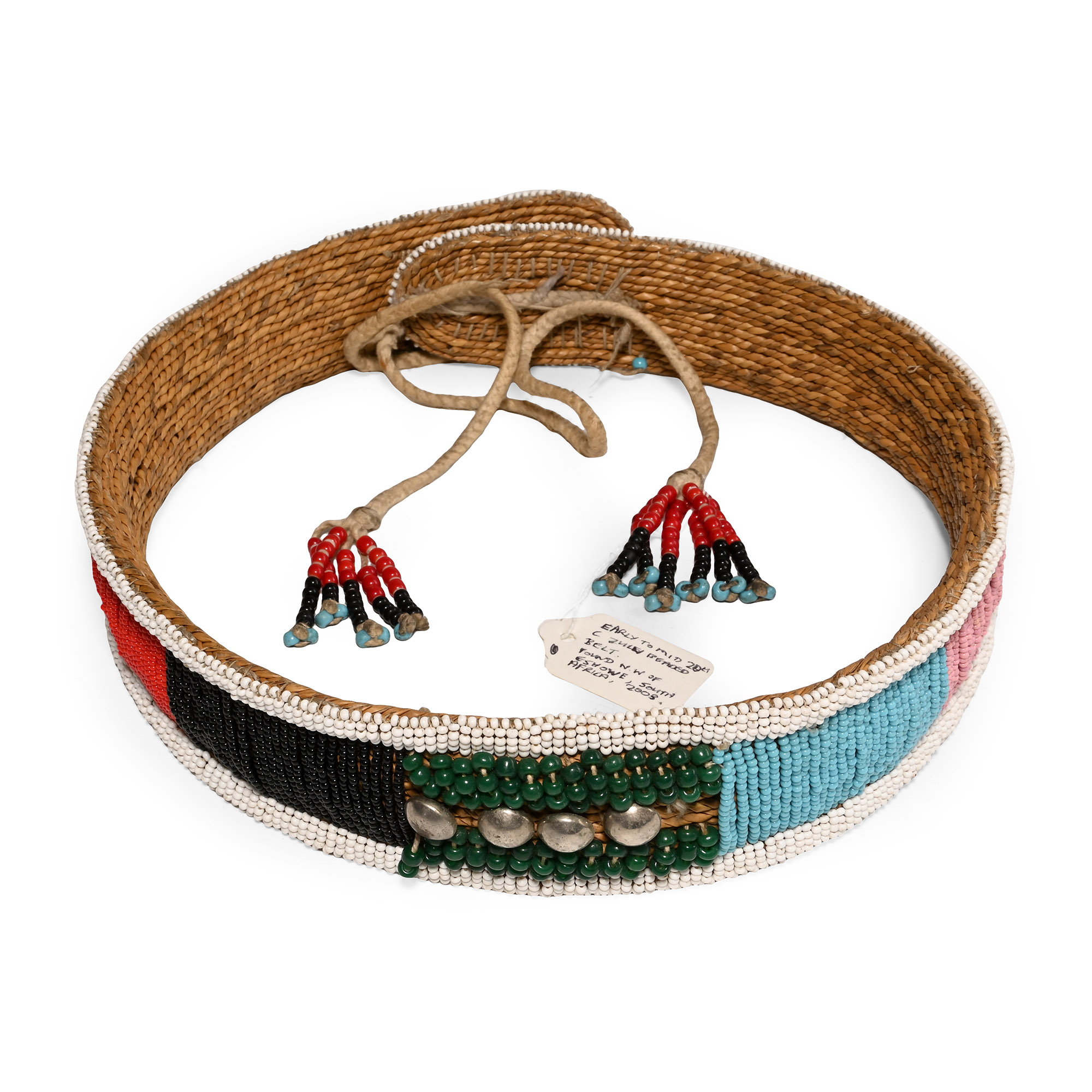 Zulu Woman's Glass Bead Belt