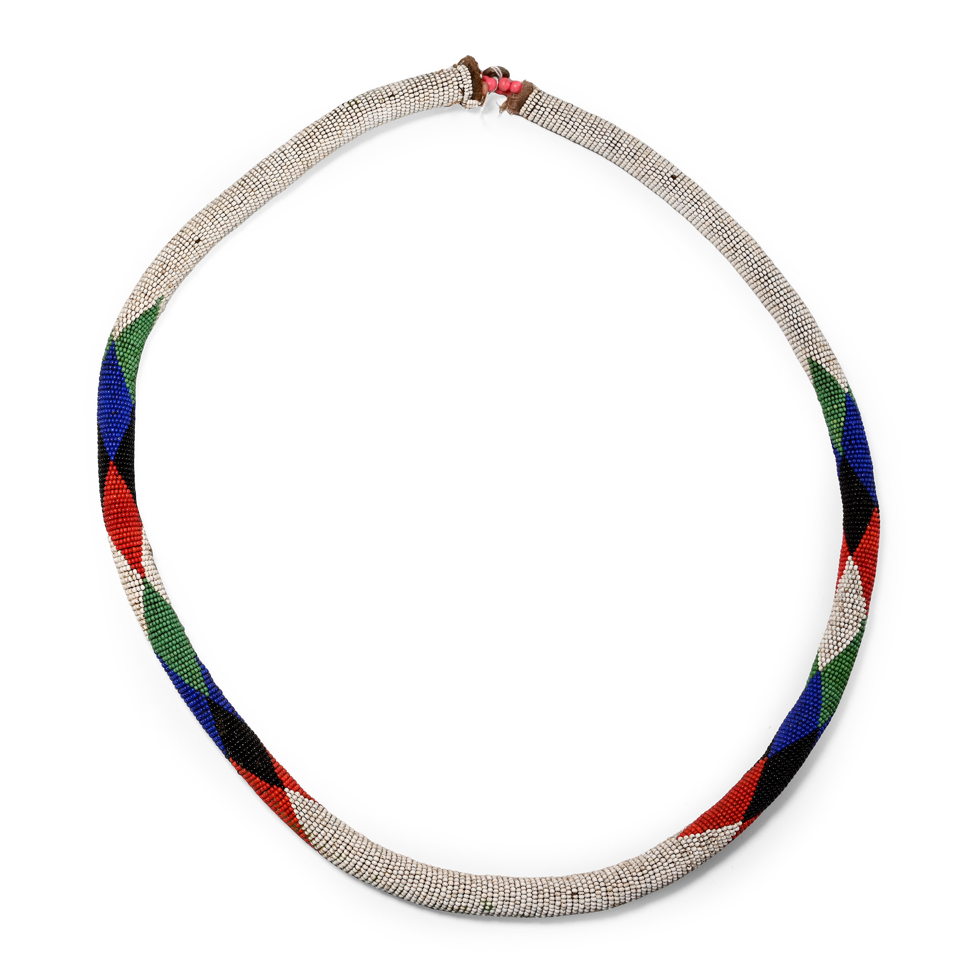 Zulu Woman's Glass Bead Necklace