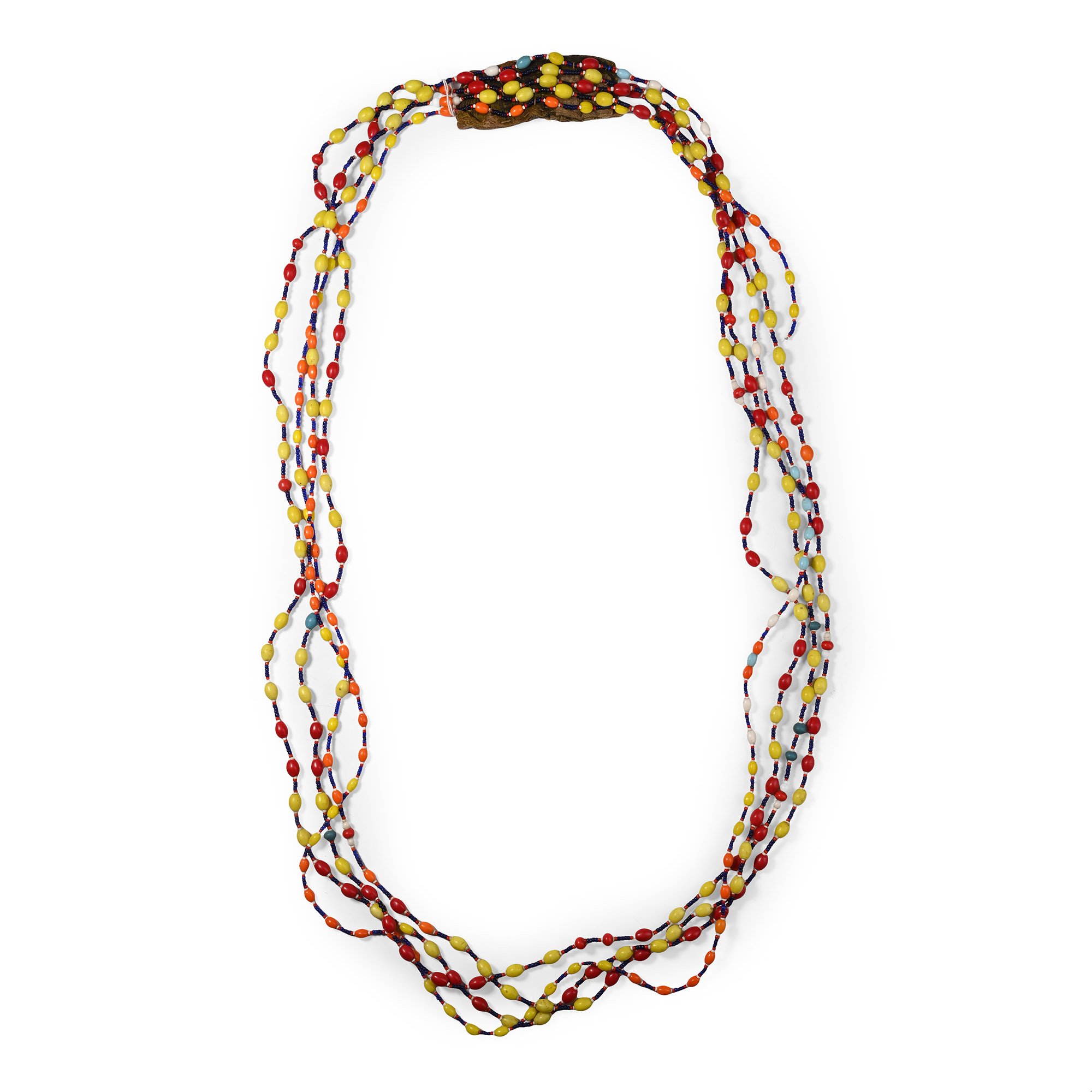 Swazi Men's Glass Bead Necklace