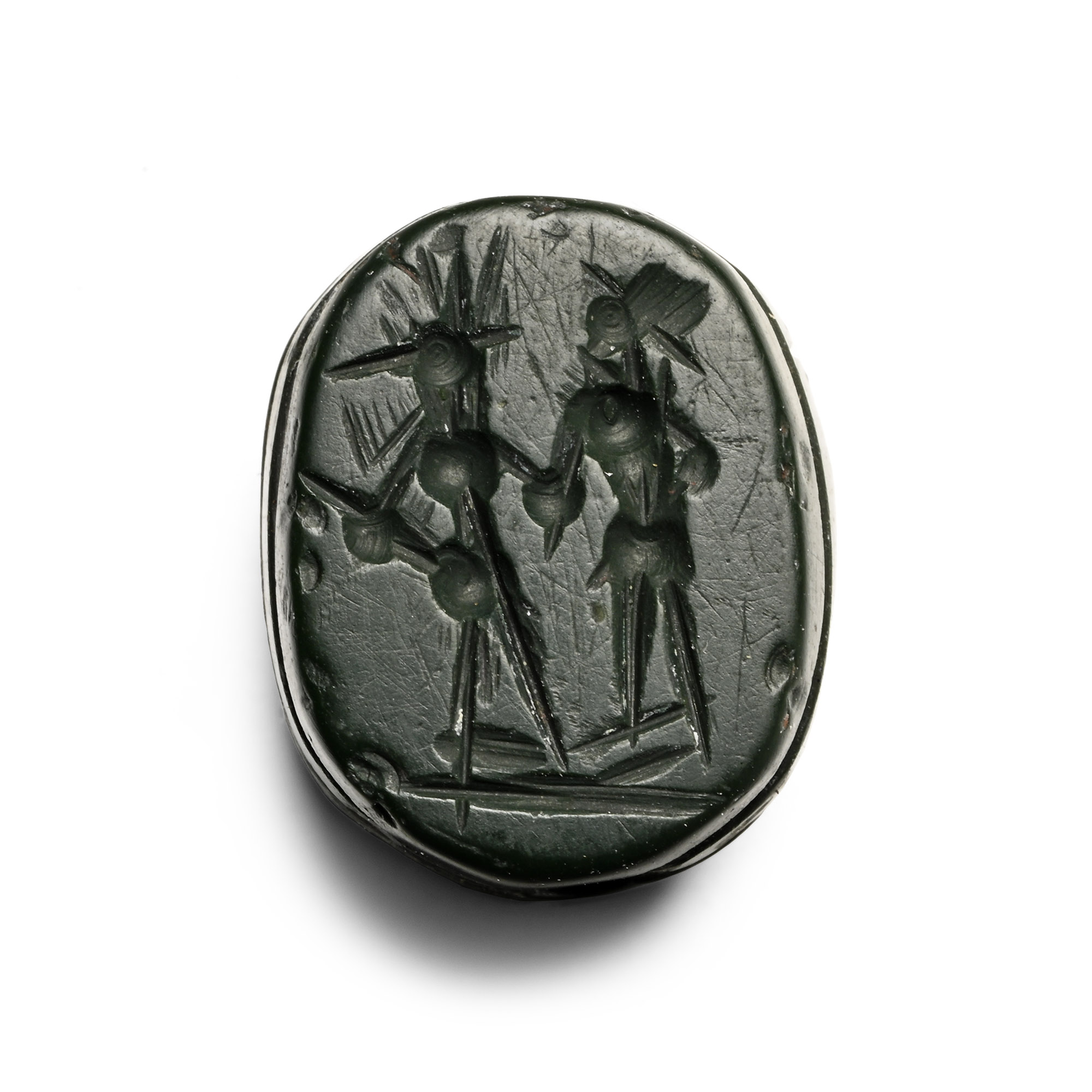 Egyptian Black Stone Scarab