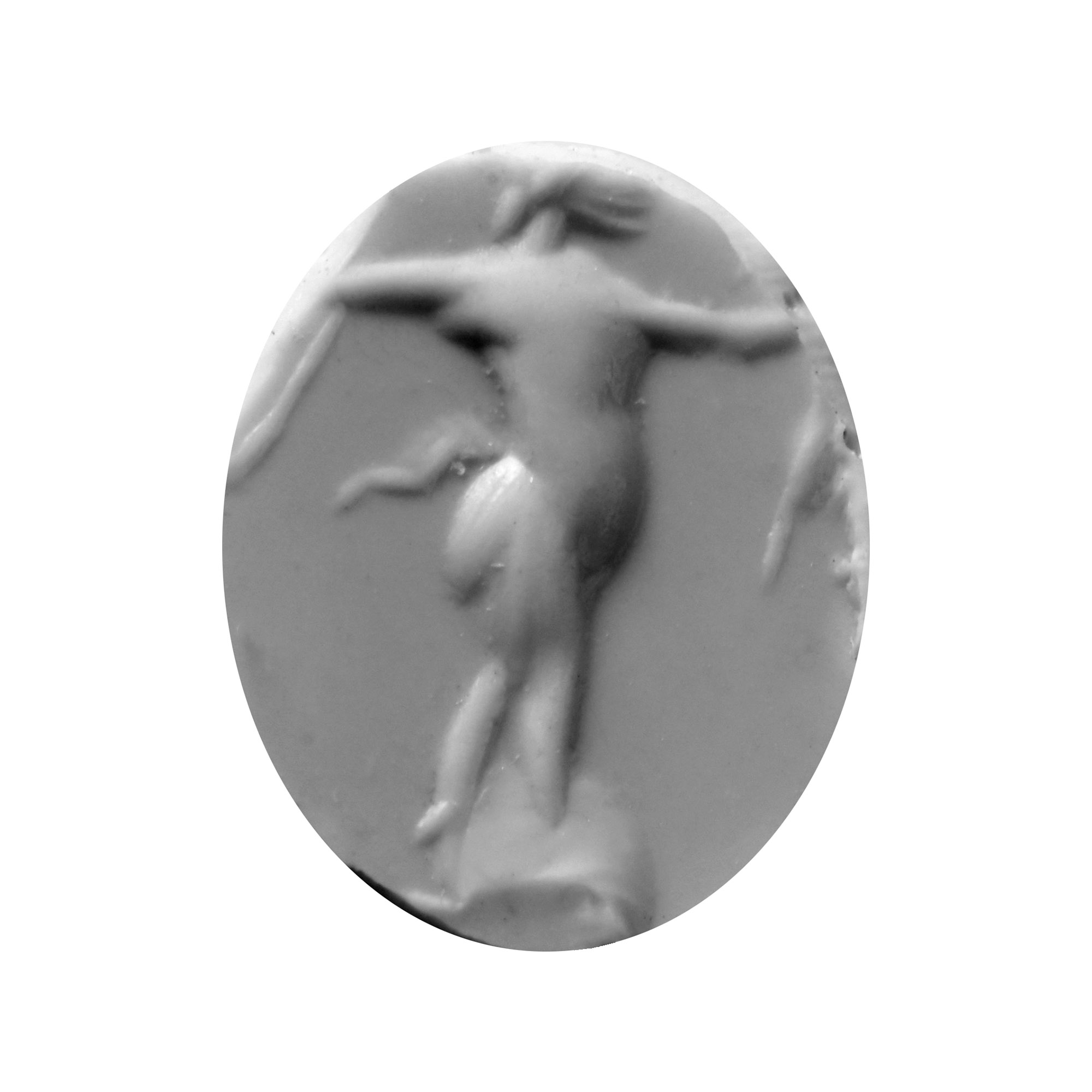 Roman Carnelian Gemstone with Faun