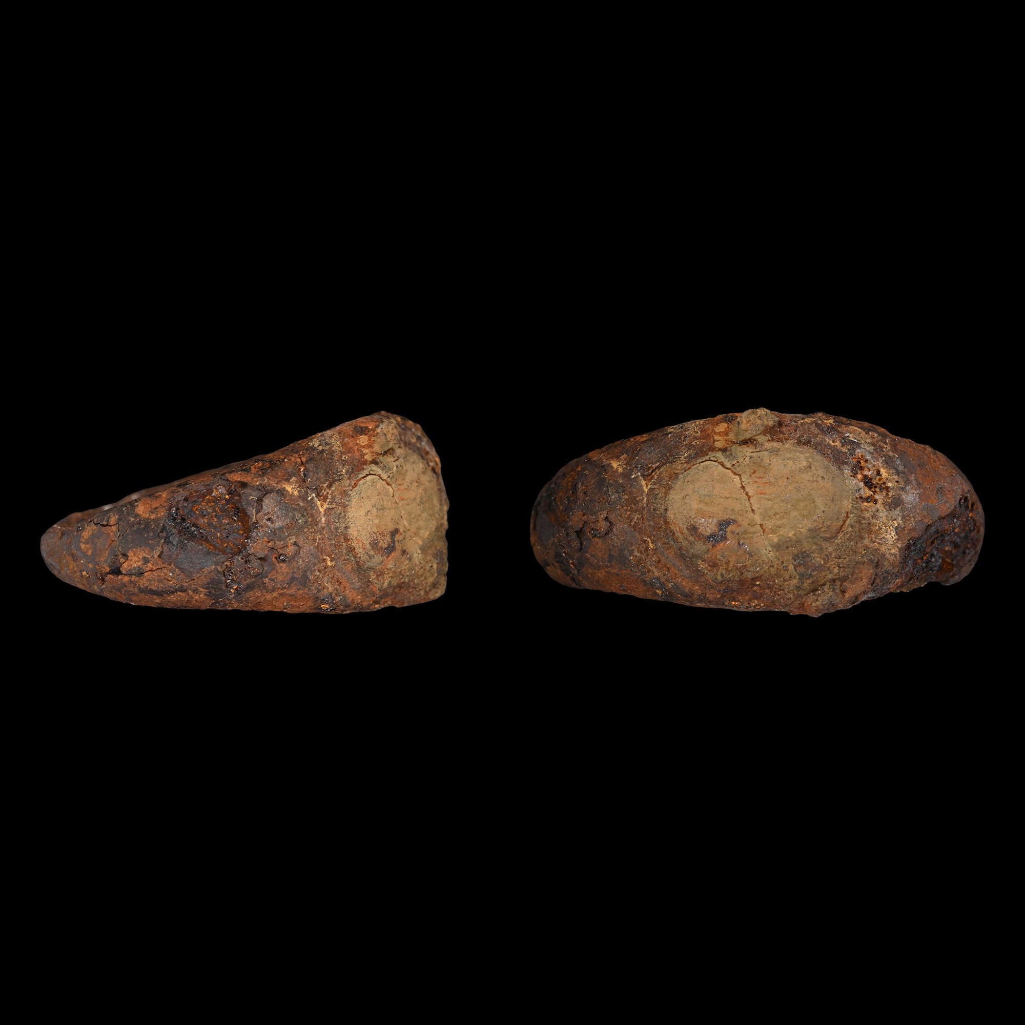 Roman Iron Ring with Figural Gemstone