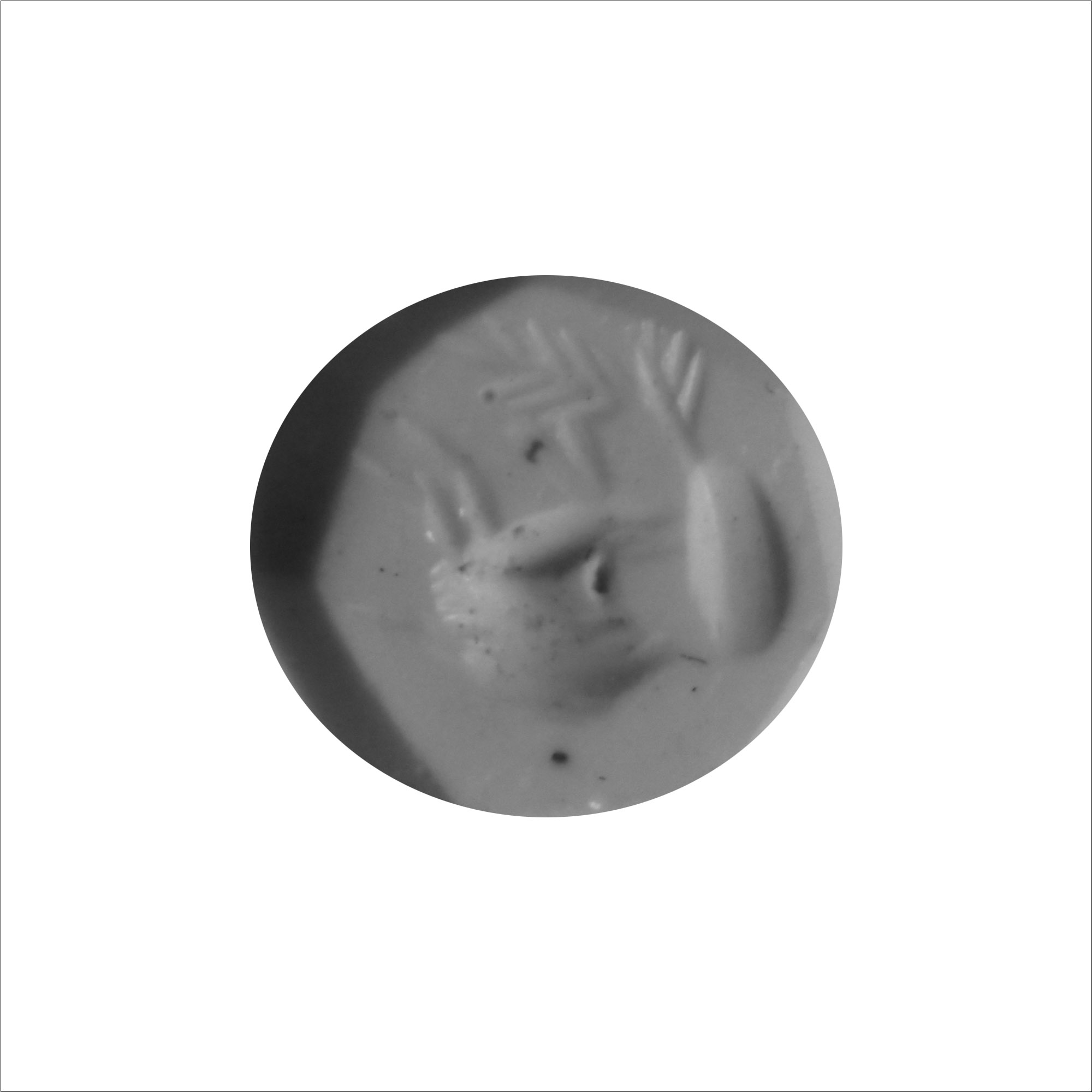 Roman Carnelian Gemstone with Horned Animal