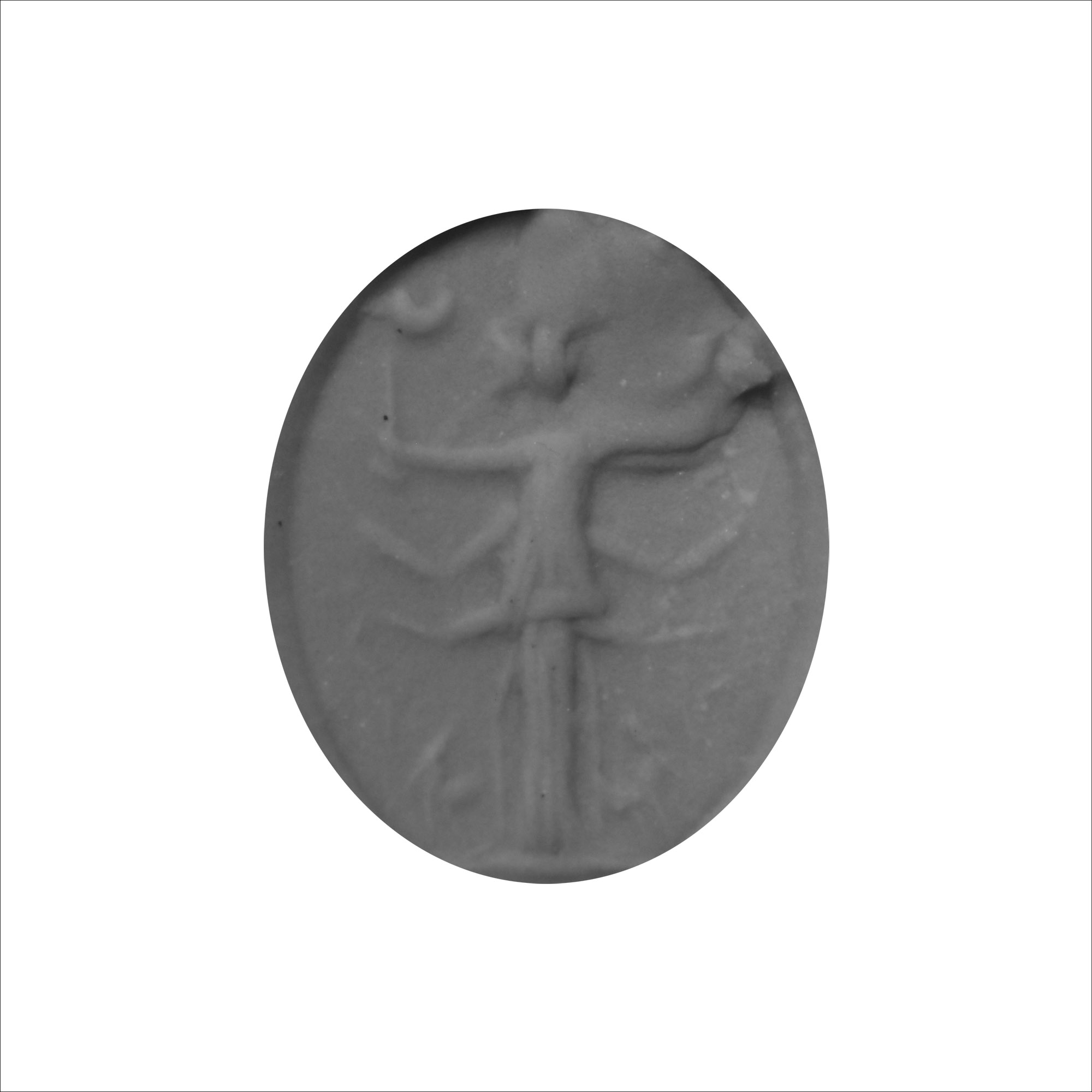 Roman Carnelian Gemstone with Goddess Hecate