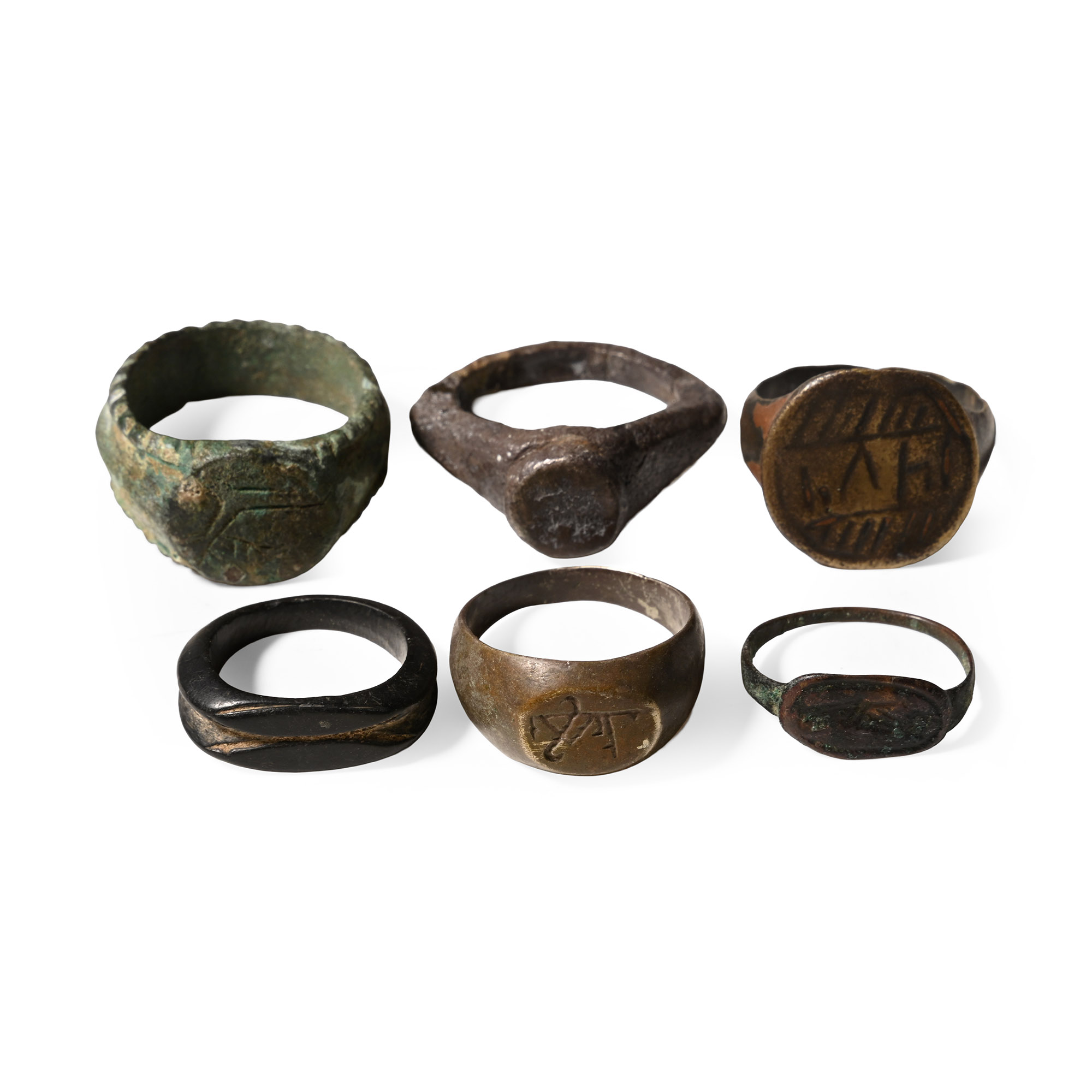 Roman to Medieval Bronze Ring Collection