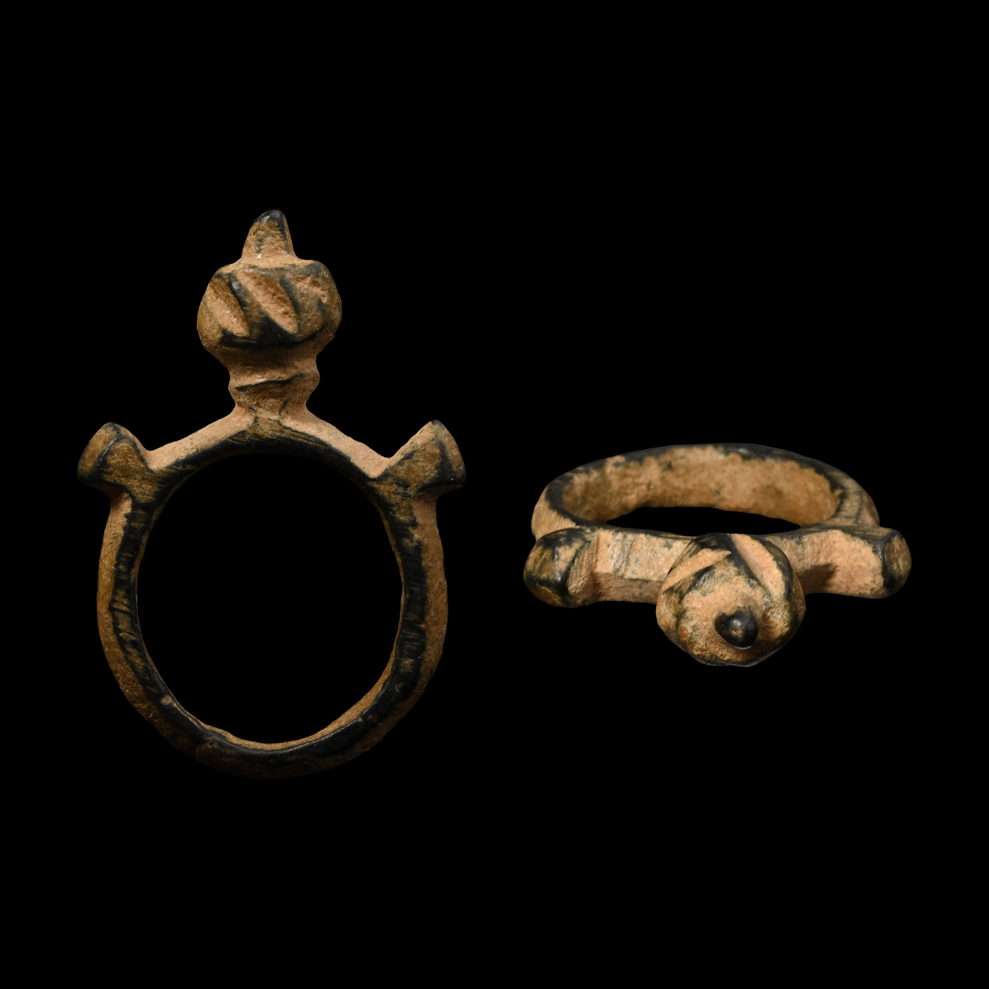 Byzantine Bronze Architectural Ring