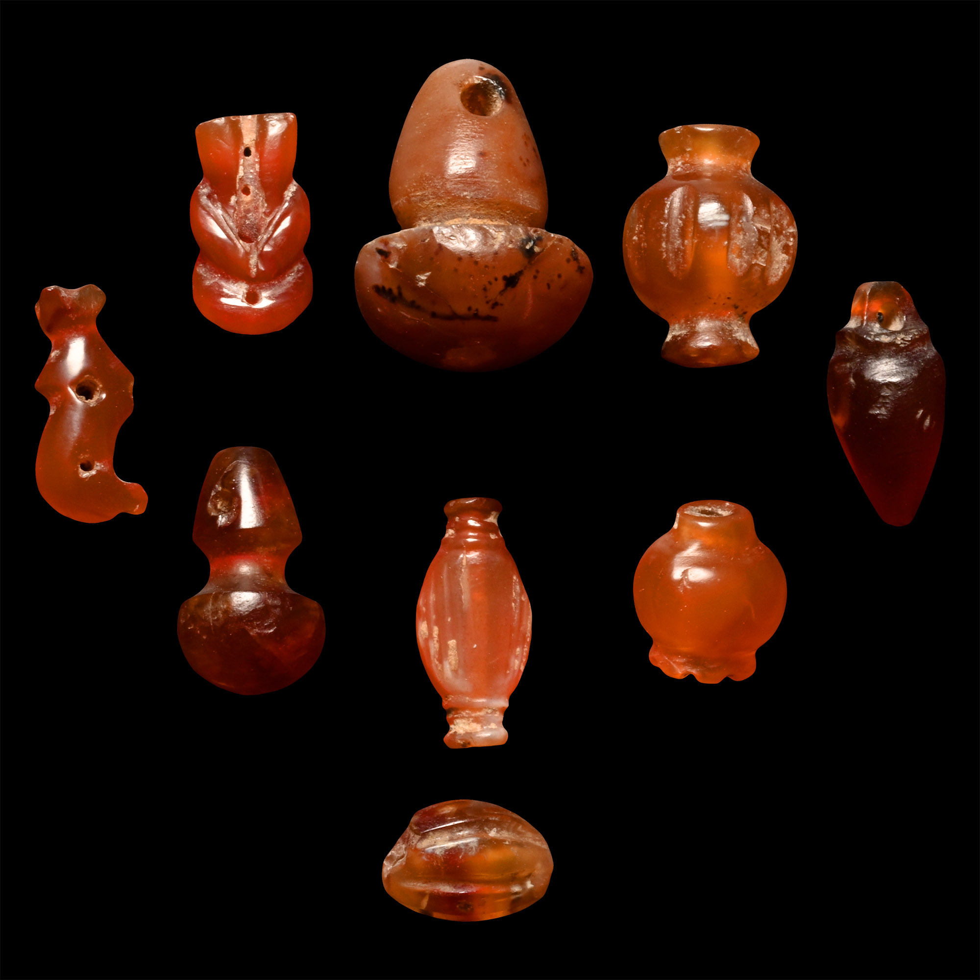 Western Asiatic Carnelian Amulet Collection