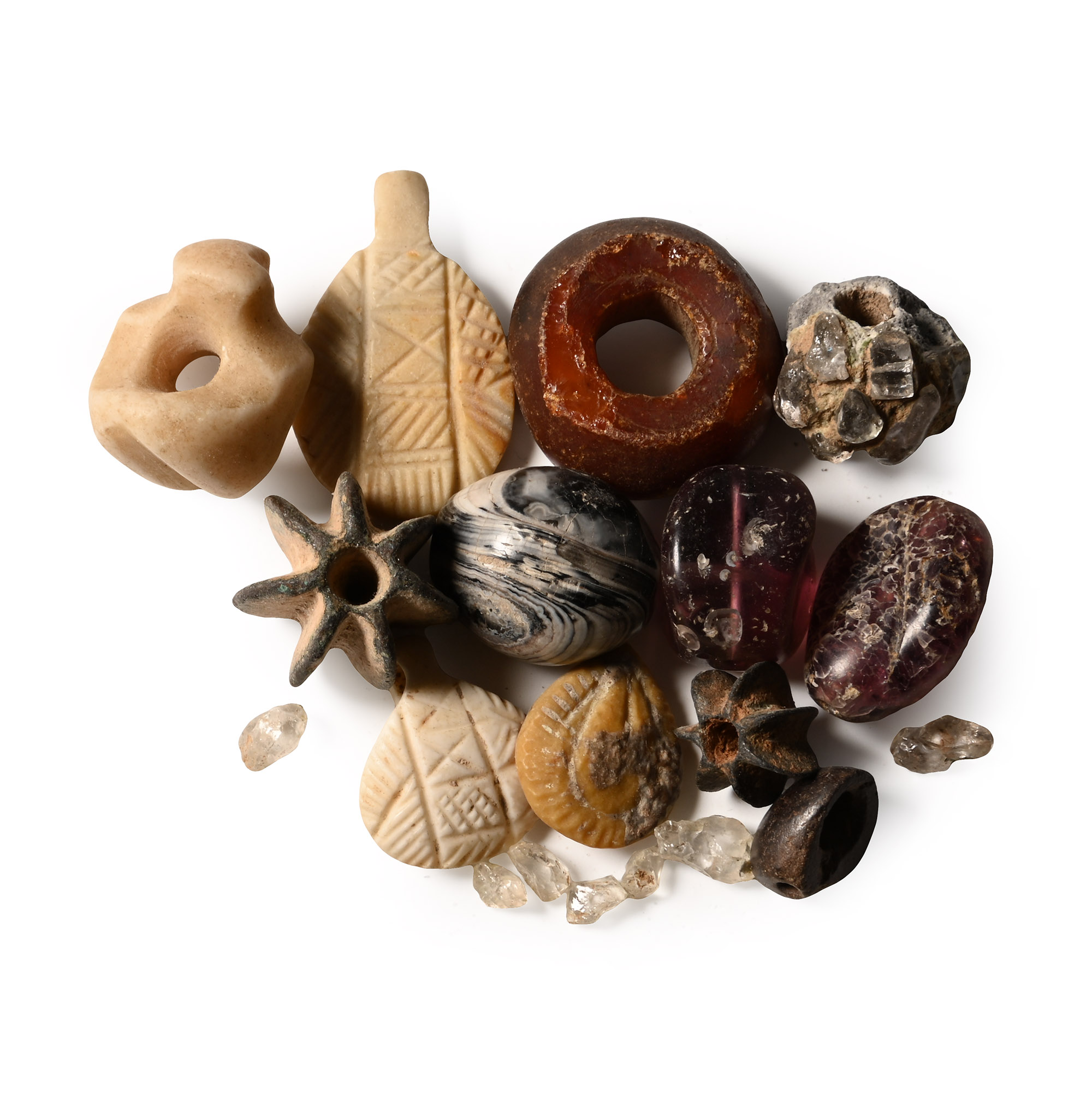Western Asiatic Mixed Amulet and Bead Collection