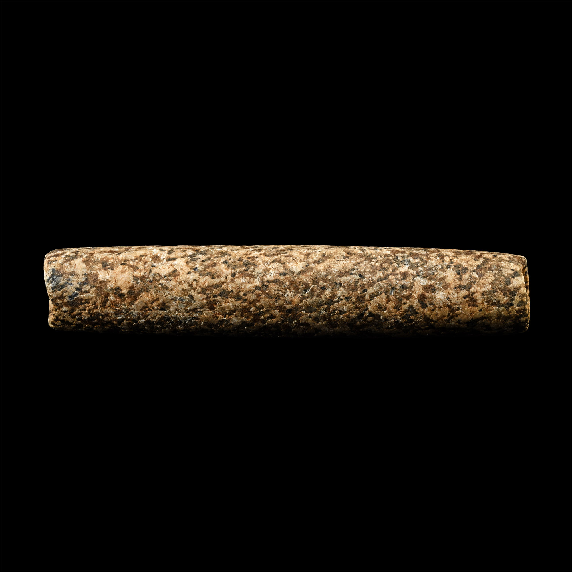 Western Asiatic Speckled Stone Specimen Bead