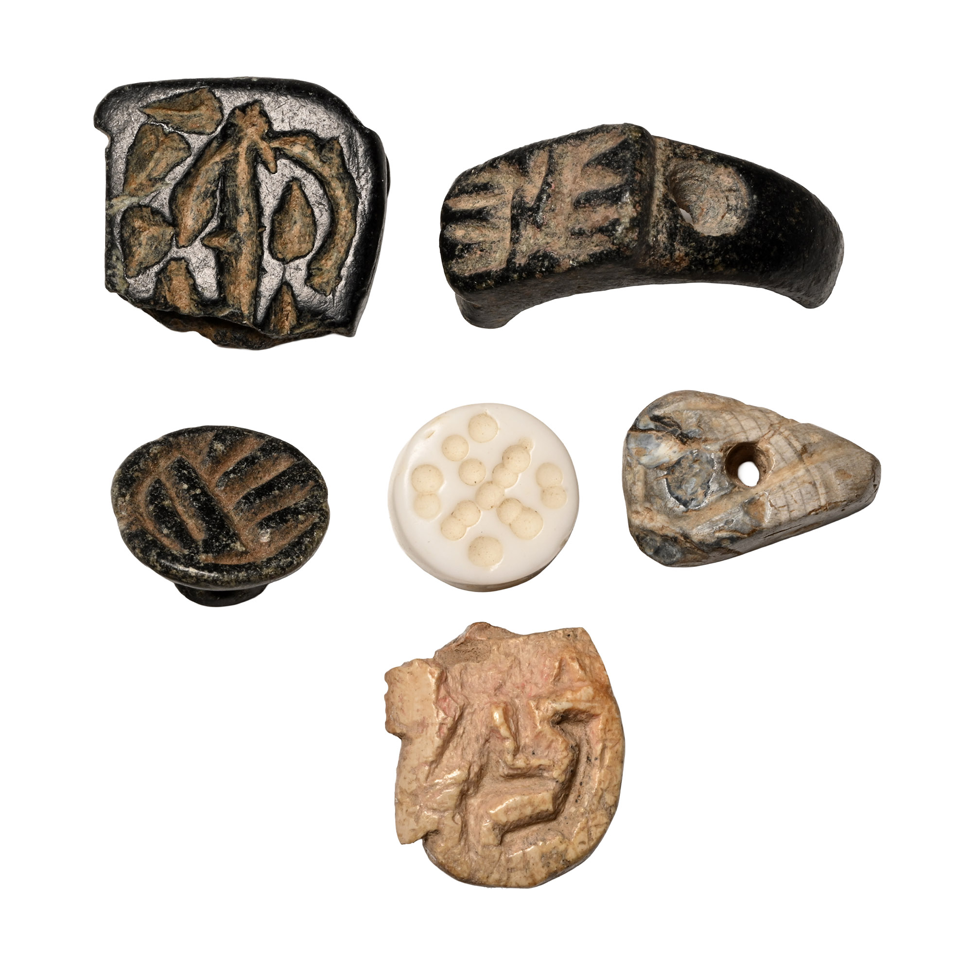 Western Asiatic Stone Amulet and Stamp Seal Collection