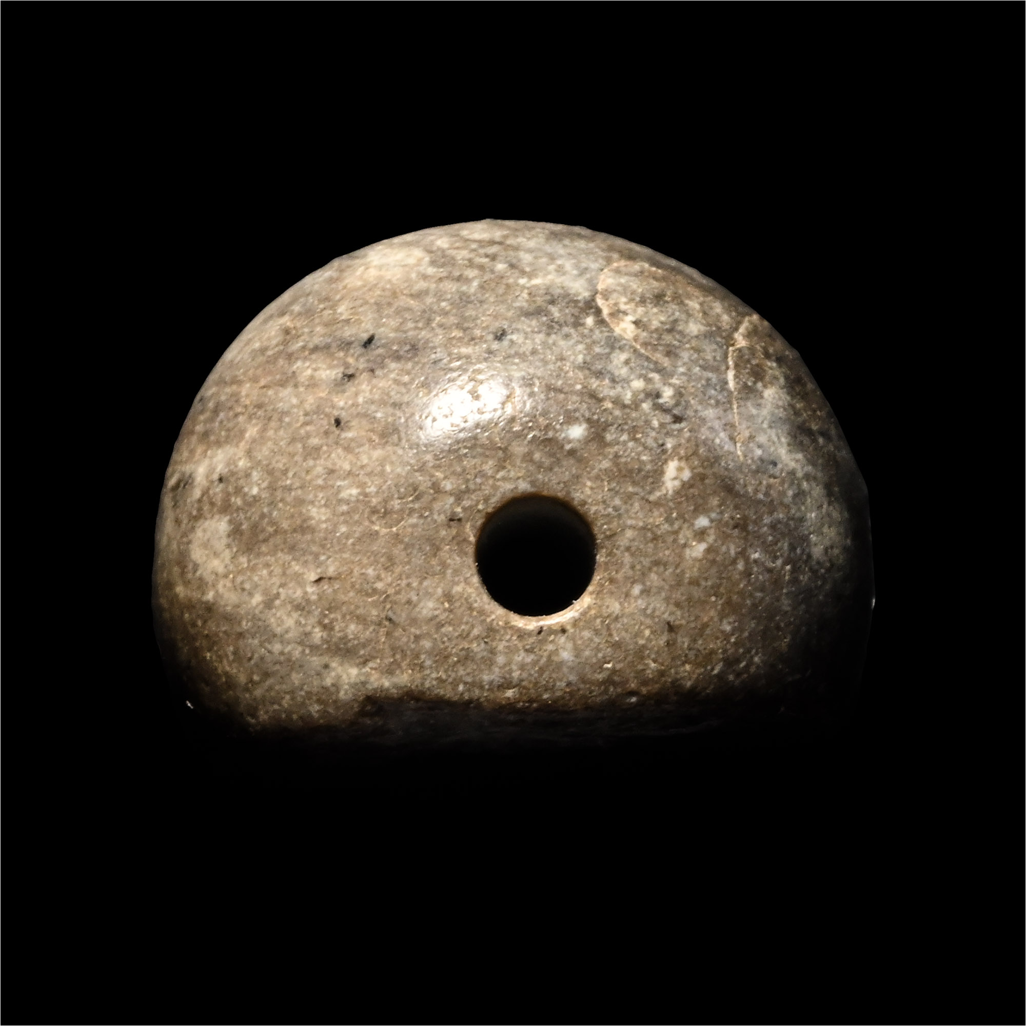 Sasanian Grey Stone Stamp Seal with Stag