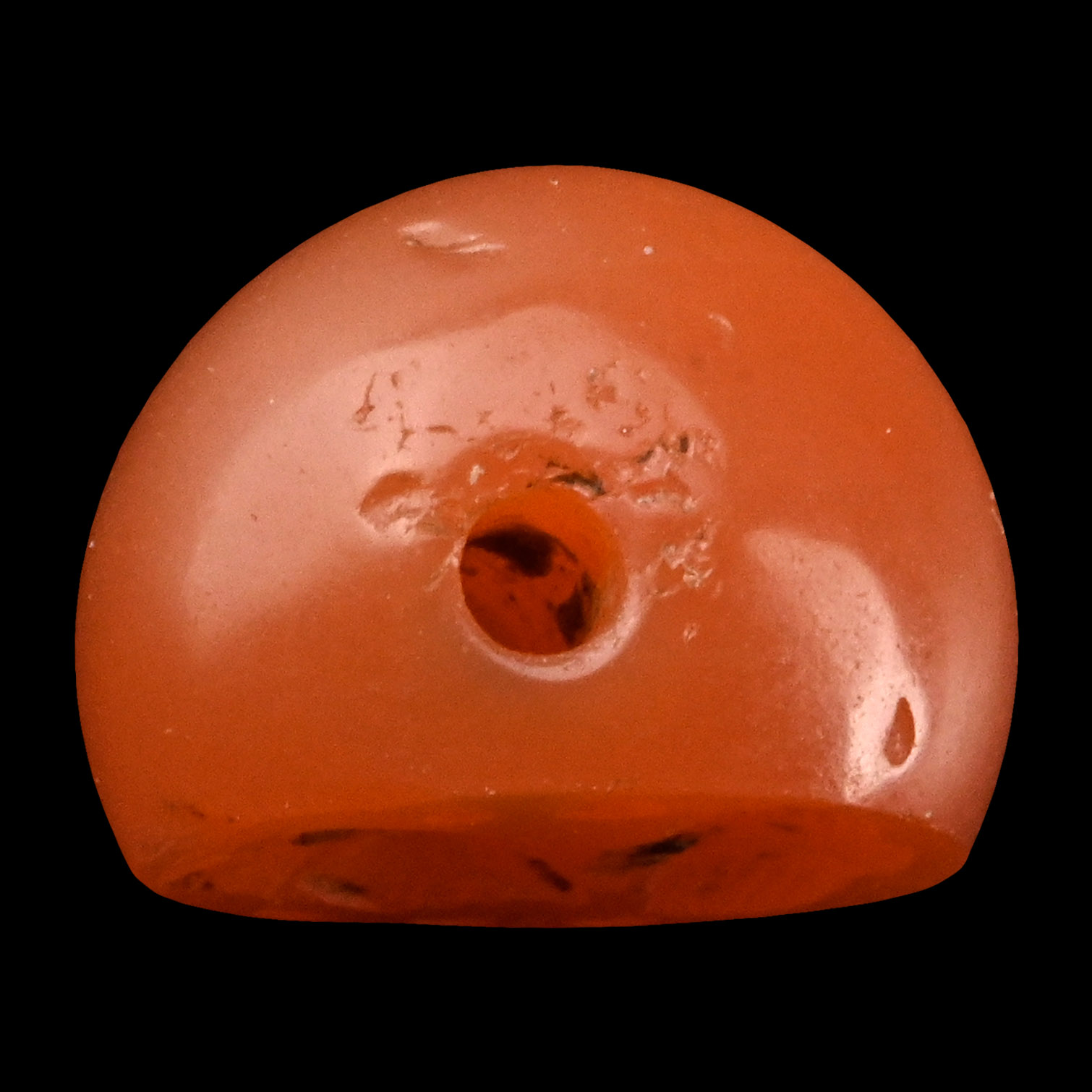 Sasanian Carnelian Stamp Seal with Bust