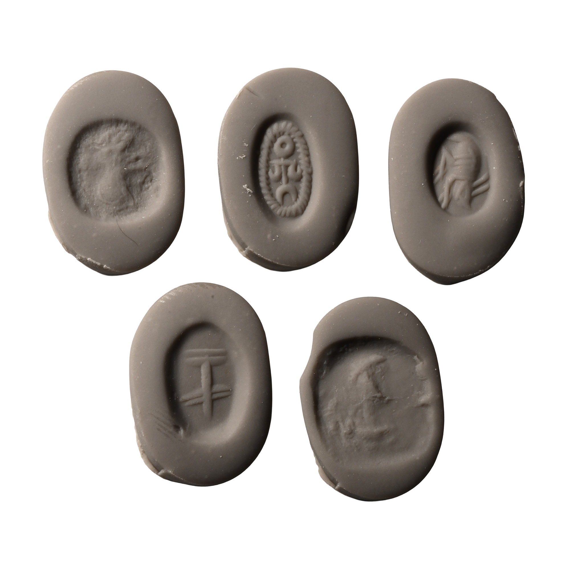 Sasanian Agate and Bronze Stamp Seal Collection