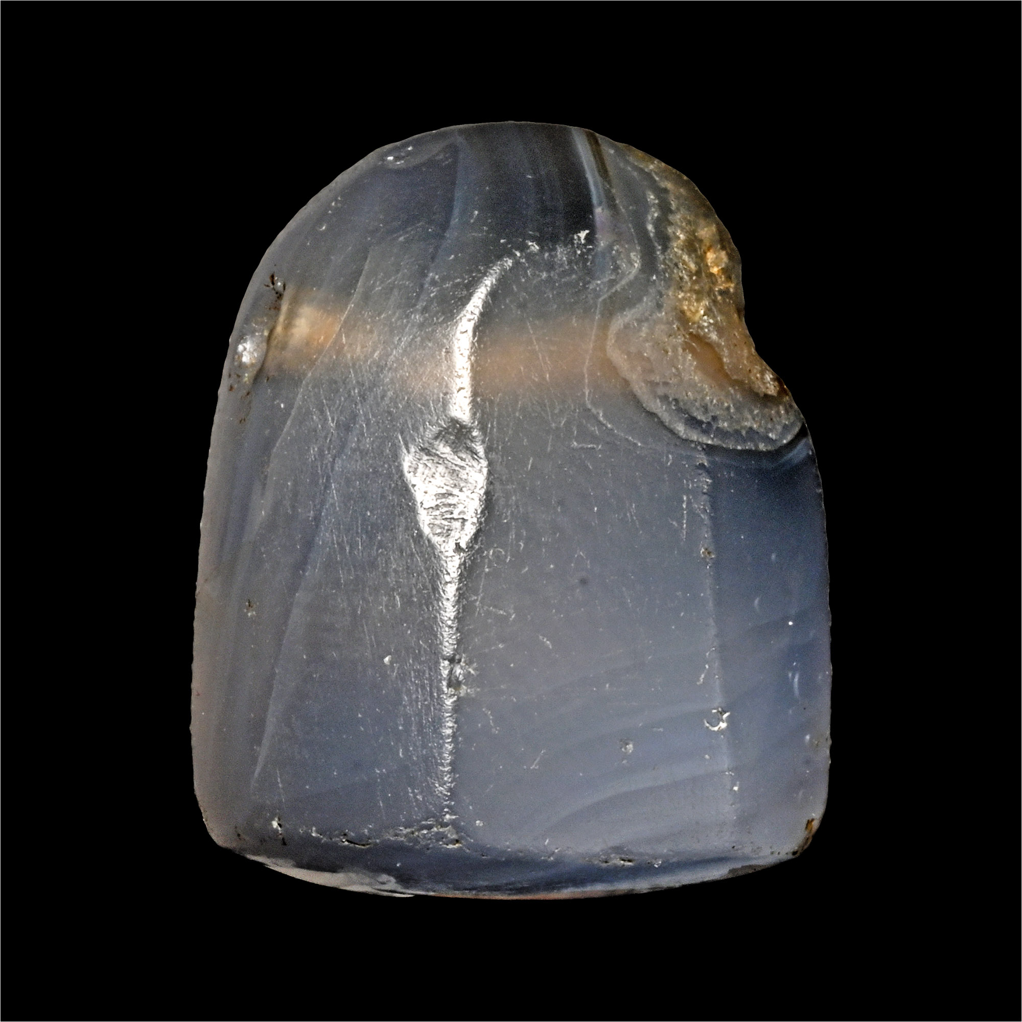 Neo-Babylonian Chalcedony Stamp Seal with Eagle