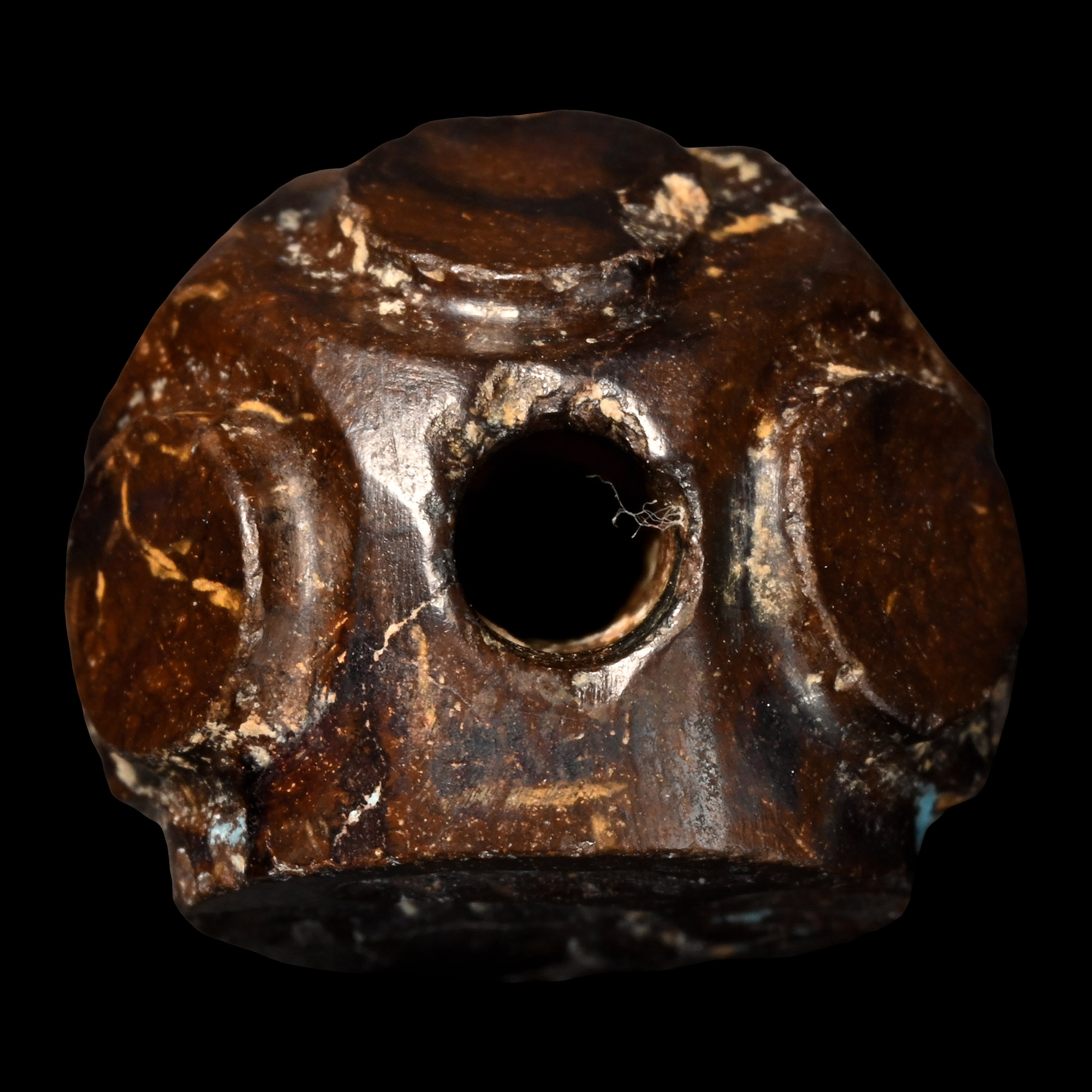Sasanian Agate Stamp Seal with Eagle