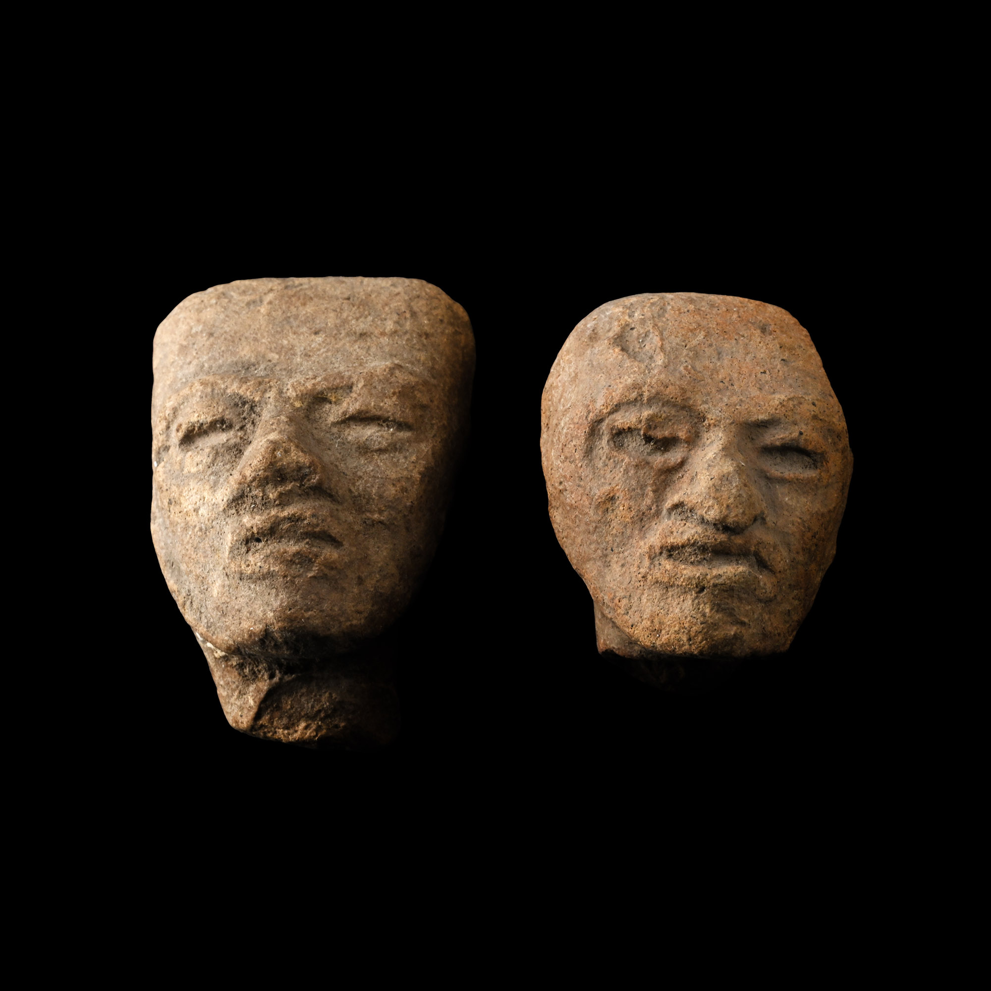 Phoenician Terracotta Head Group