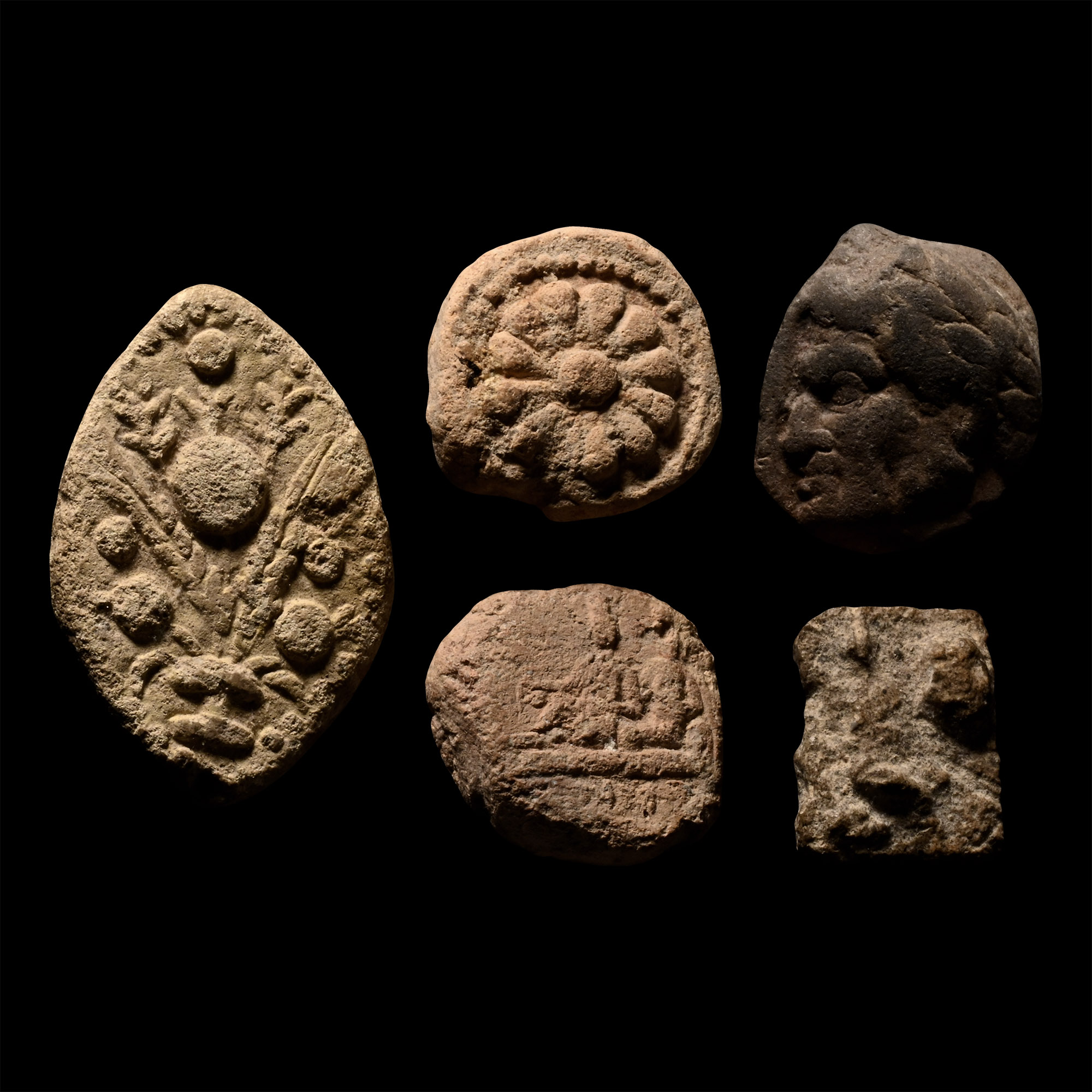 Eastern Roman Terracotta Tesserae and Tablet Collection