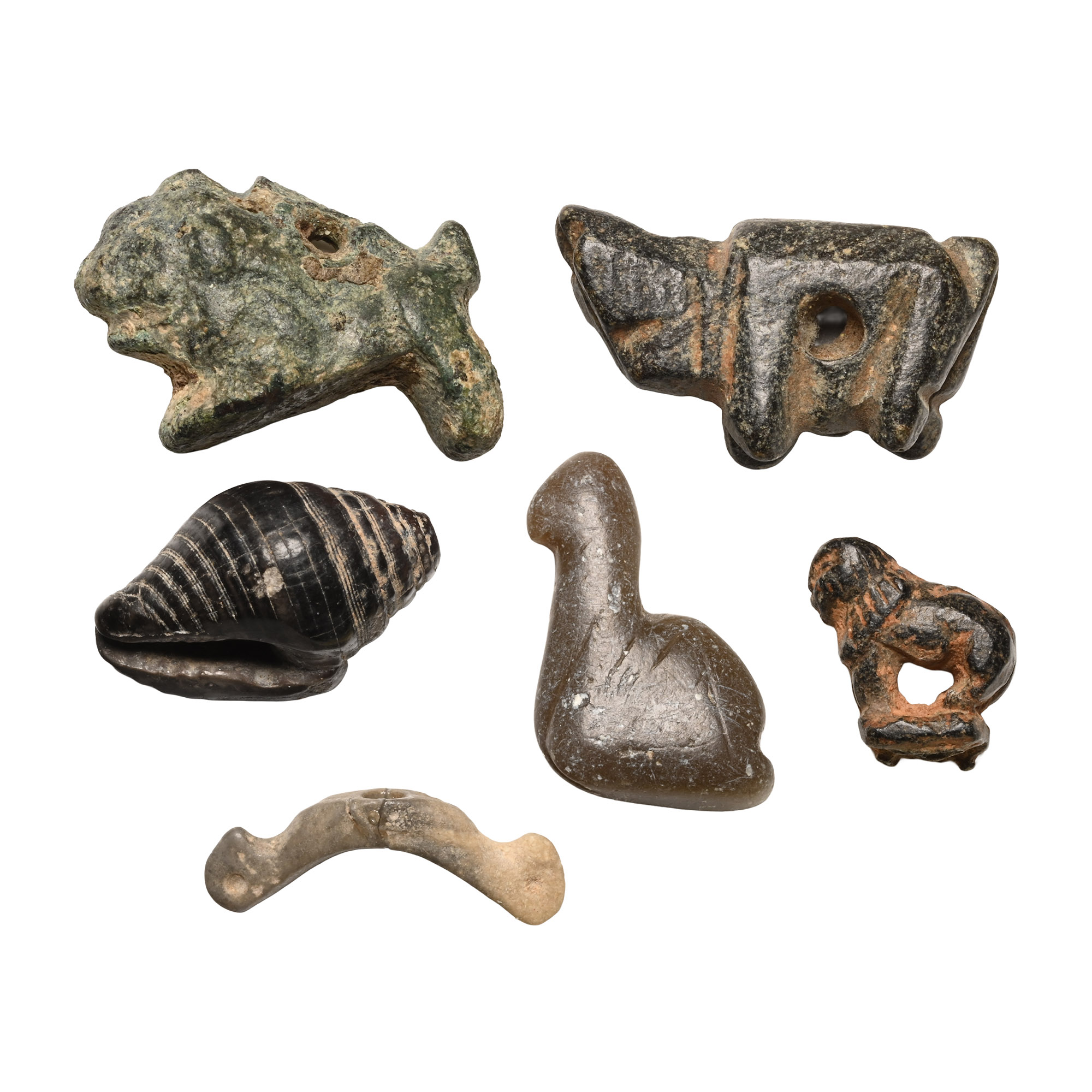 Western Asiatic Stone Animal Amulet Collection