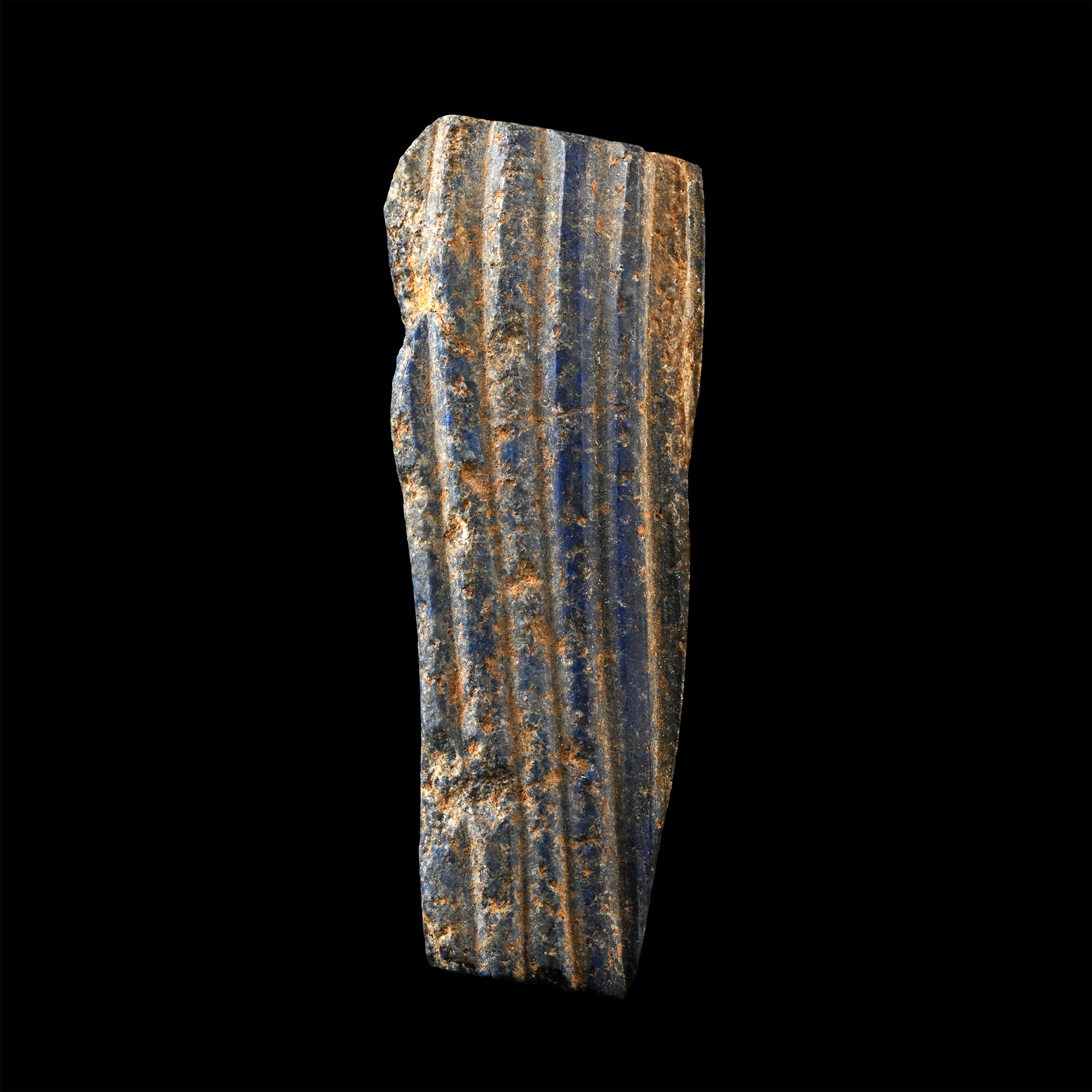 Egyptian Carved Lapis Lazuli Inlay