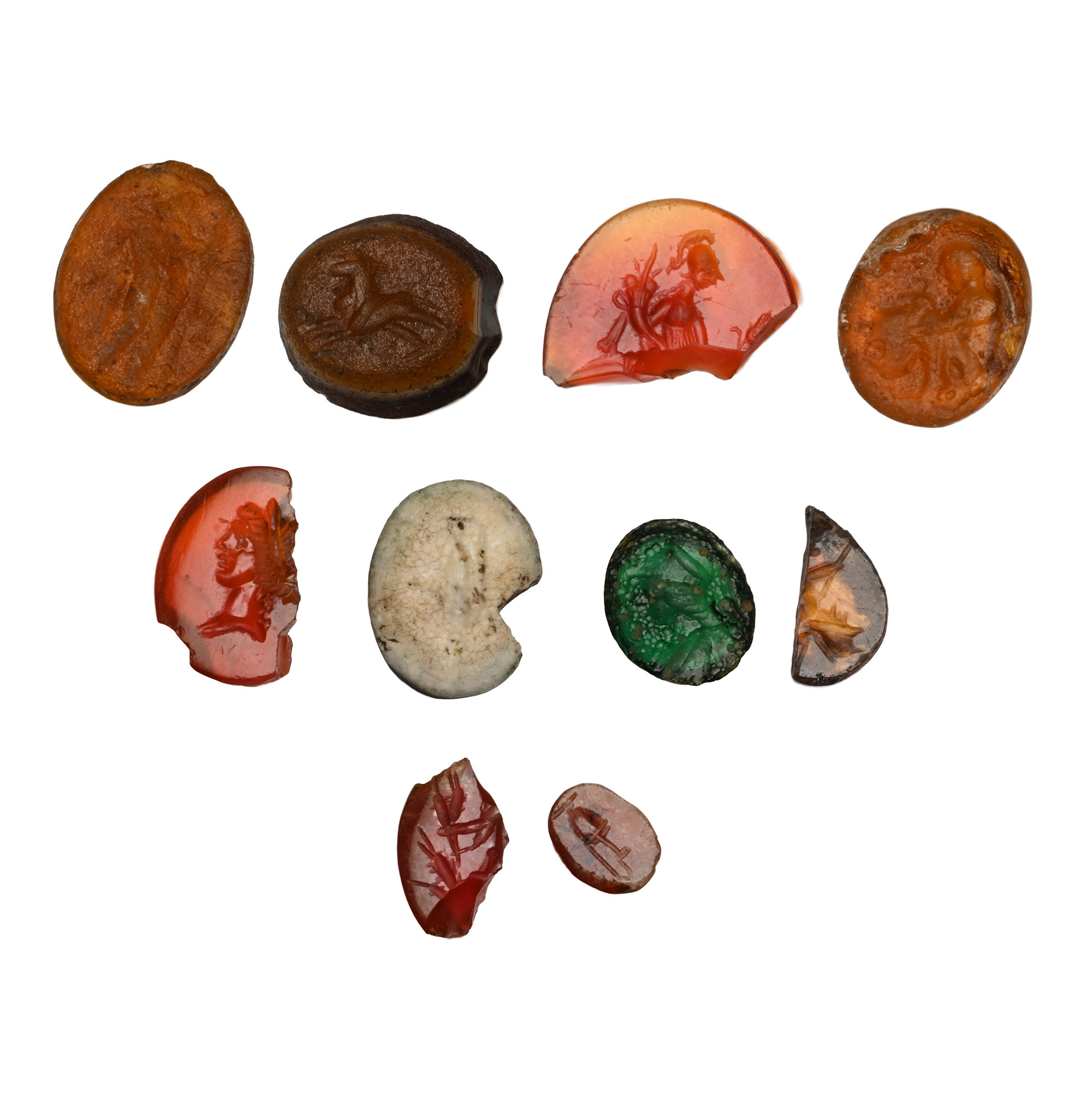 Roman Stone and Glass Gem Collection