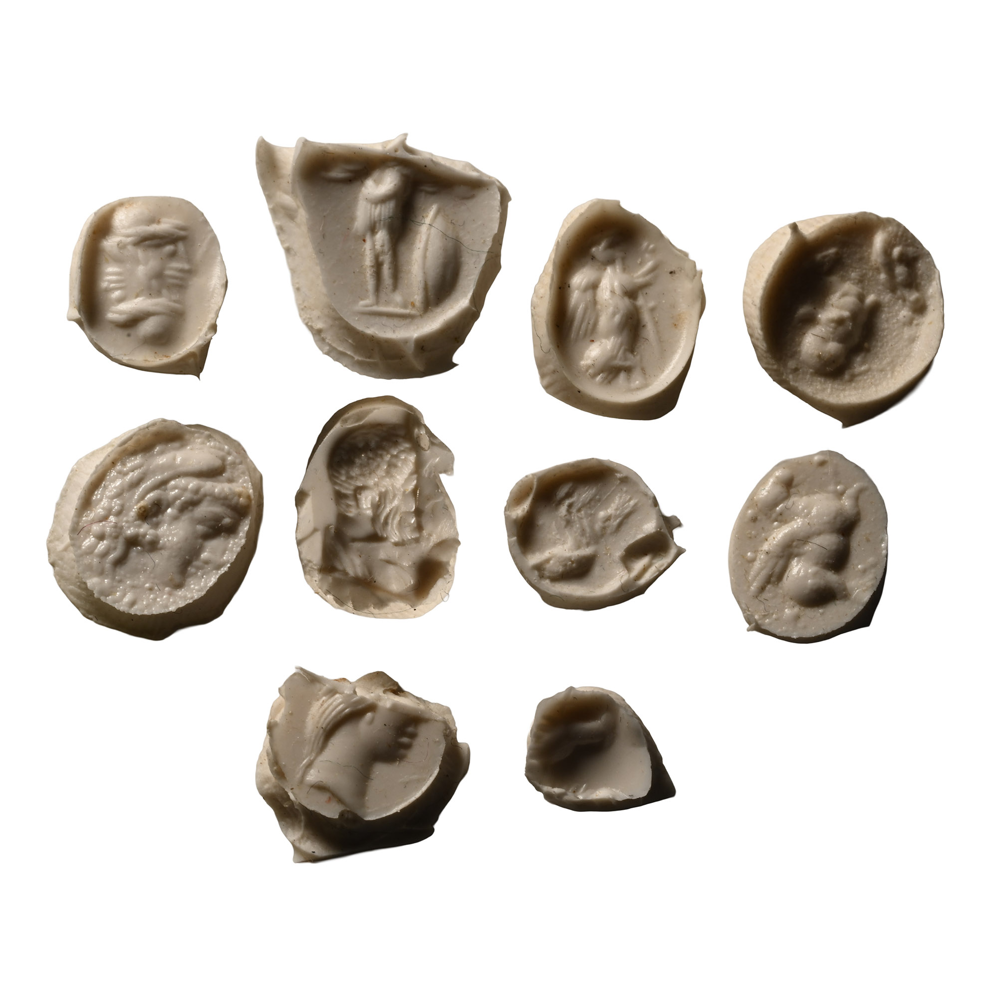 Roman Stone and Glass Gem Collection