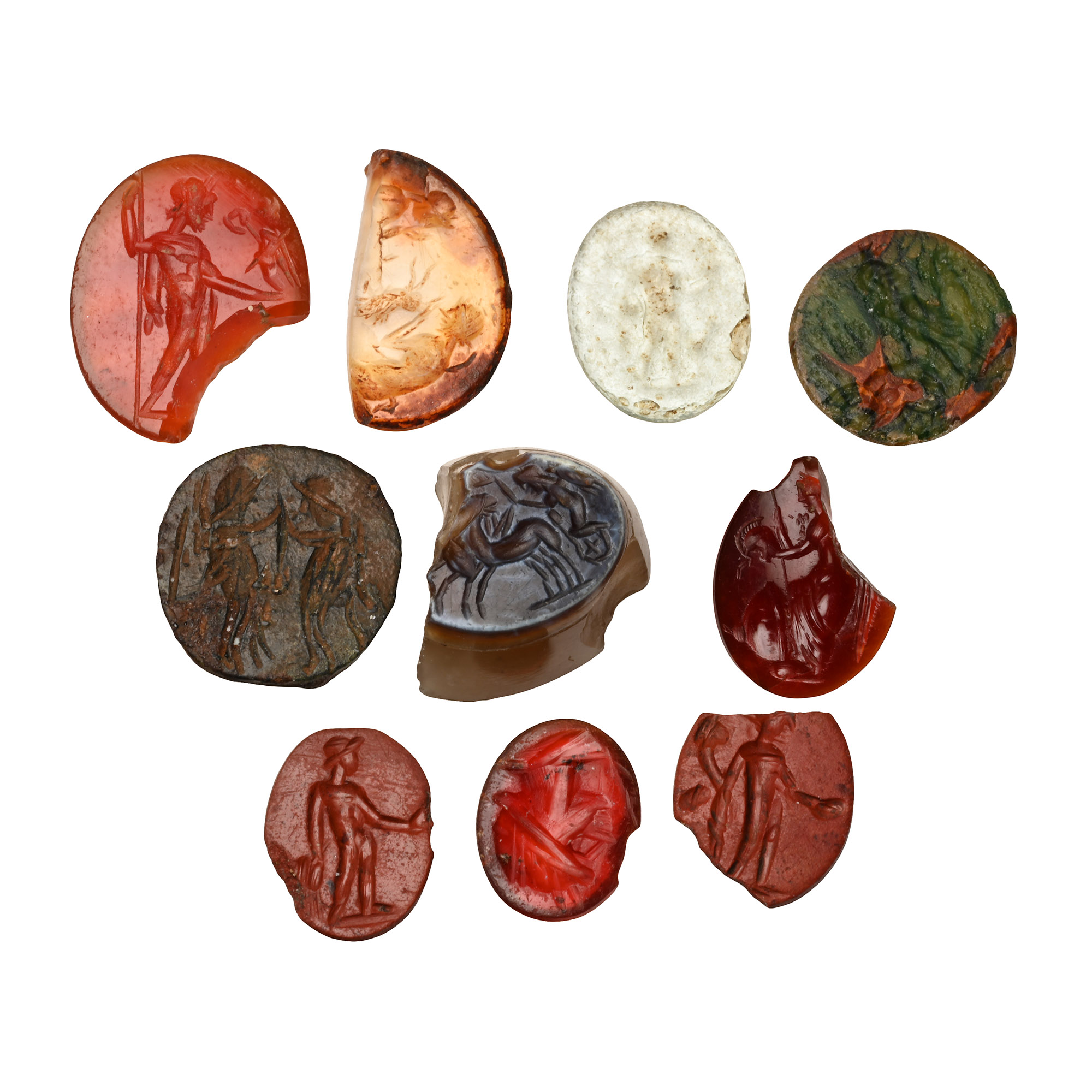 Roman Stone and Glass Gem Collection