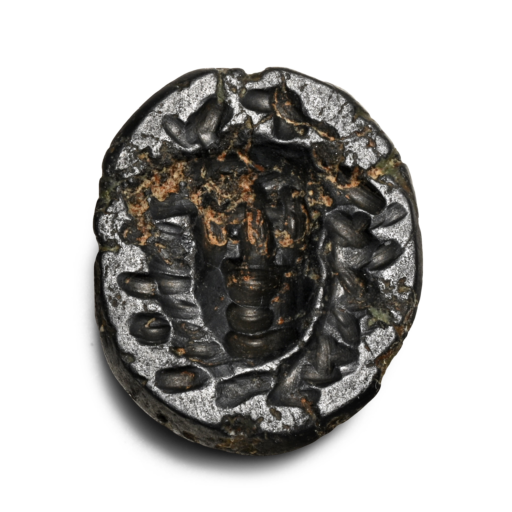 Roman Hematite Gemstone with Head of Medusa