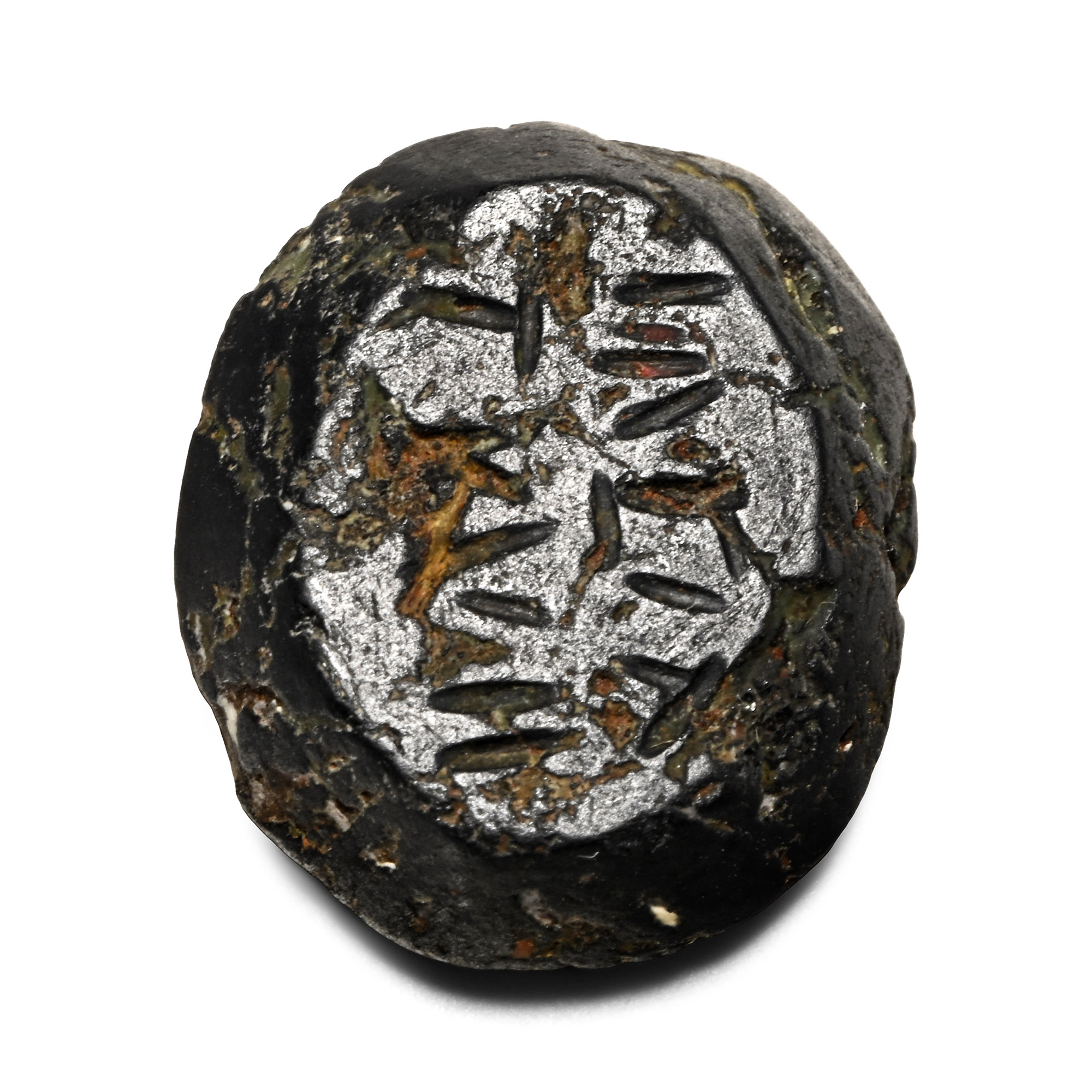 Roman Hematite Gemstone with Head of Medusa