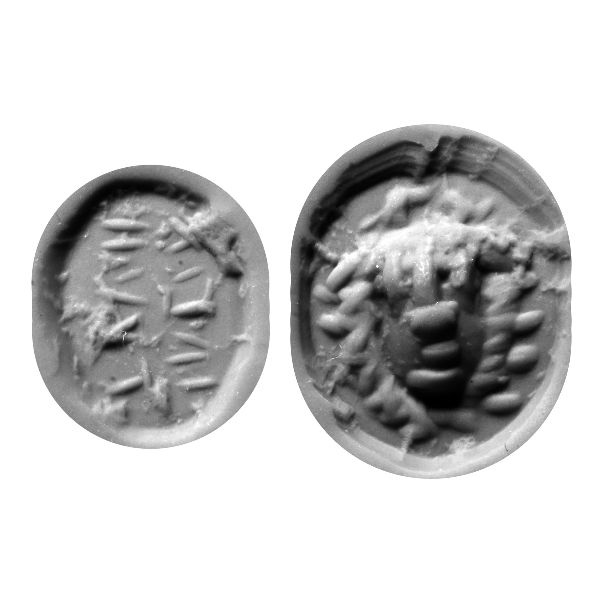 Roman Hematite Gemstone with Head of Medusa