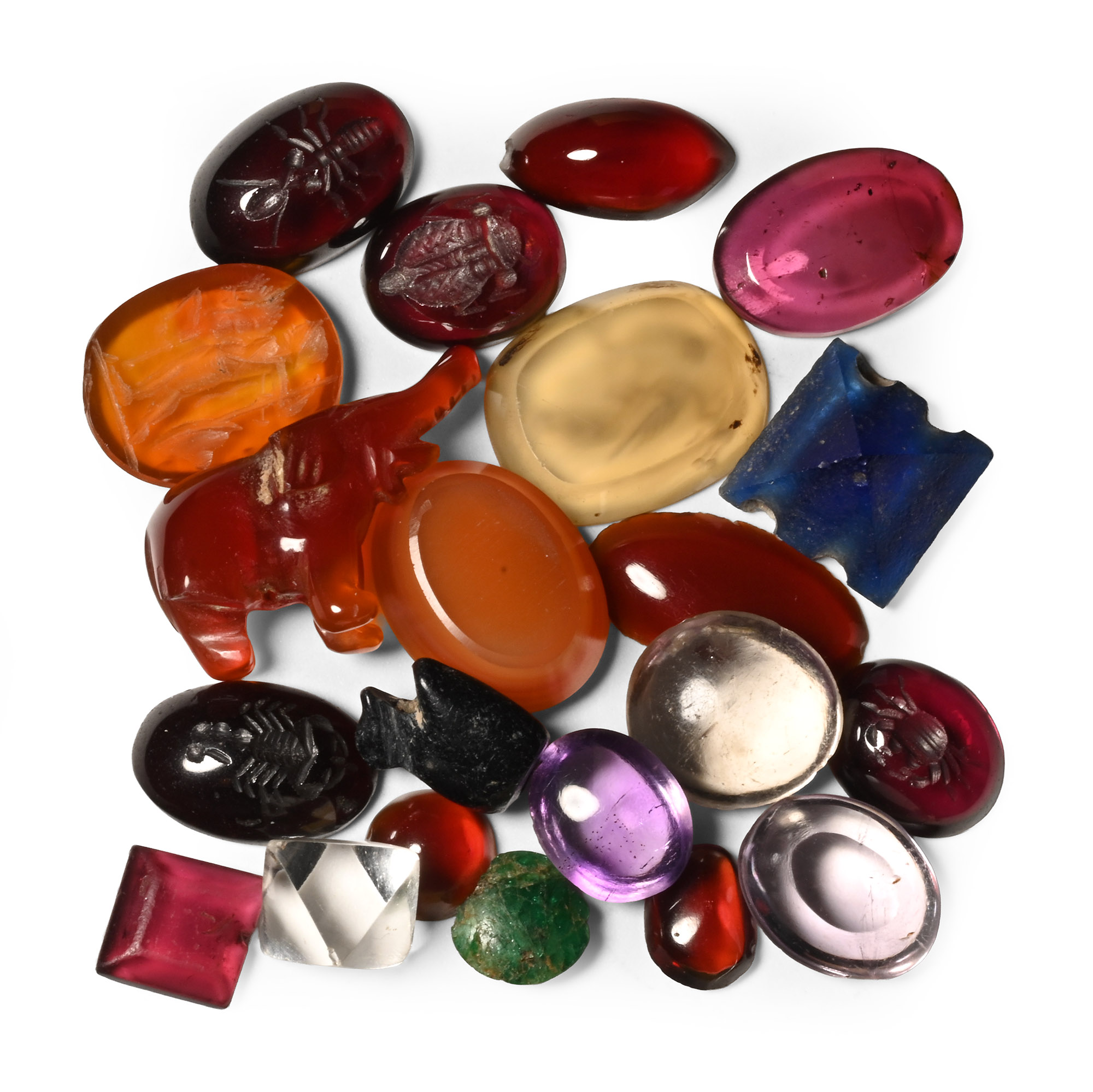Post Medieval Gemstone and Amulet Collection