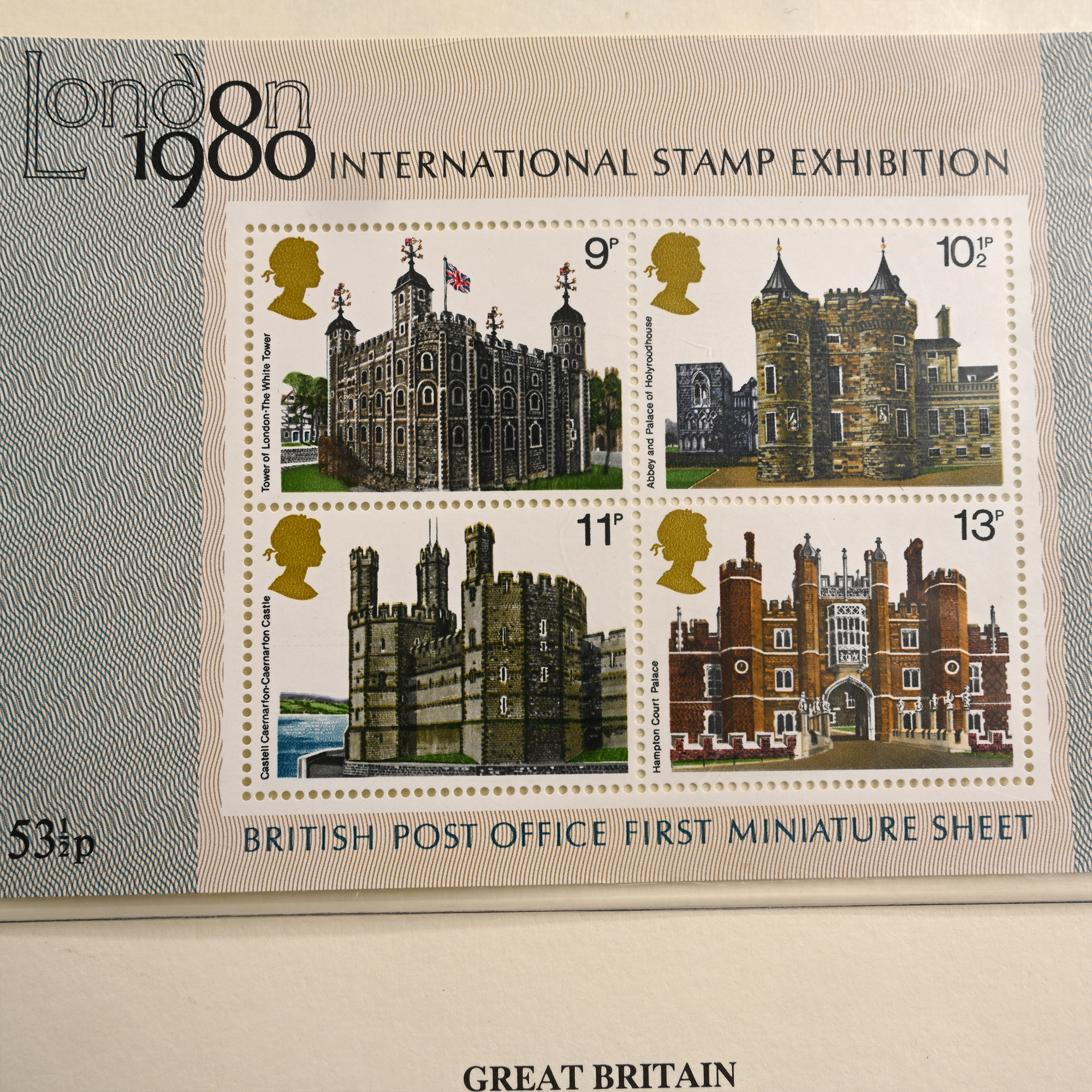 Collection of World Stamps in Four Albums