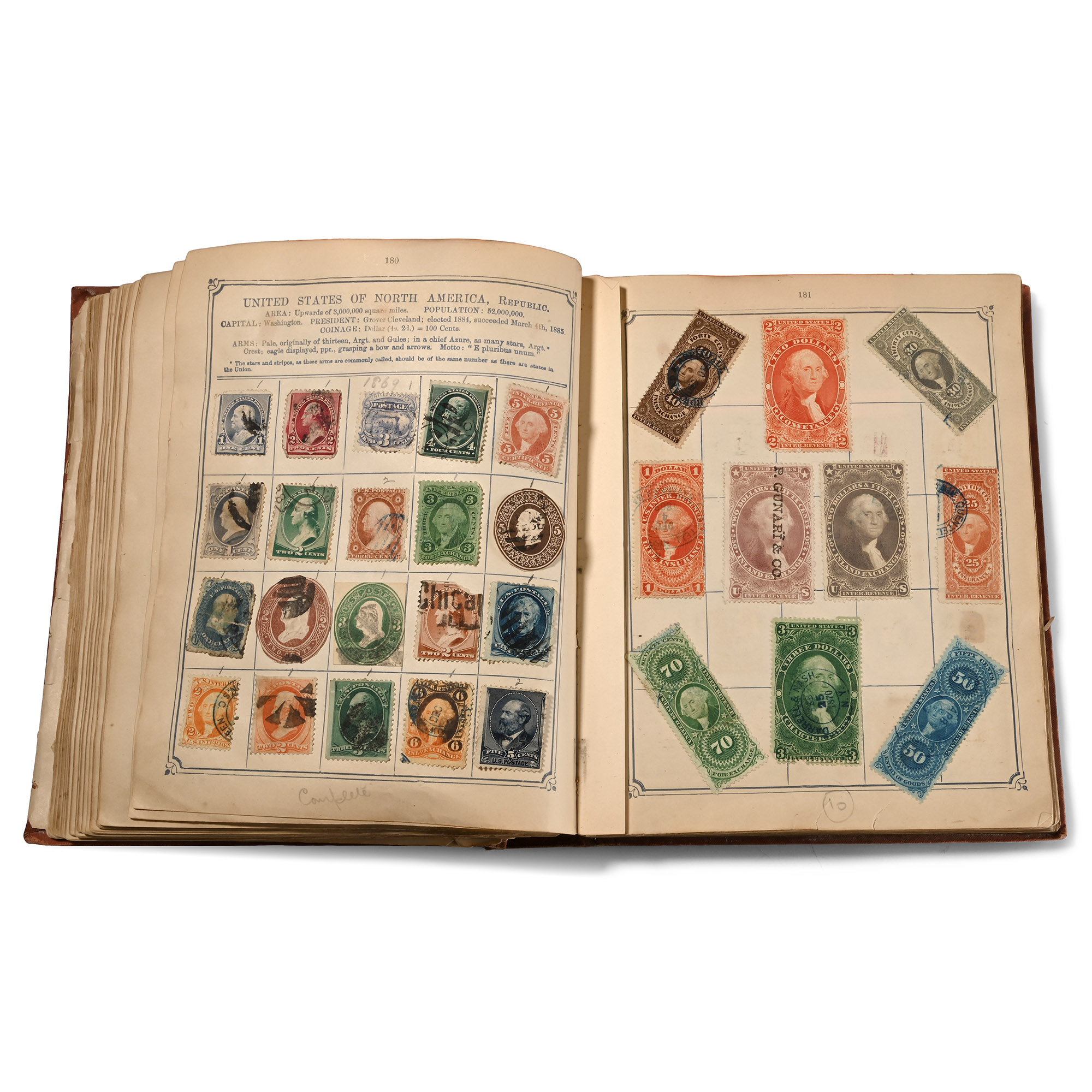 Lat 19th Century 'Oppen's Postage Stamp Album with Catalogue'