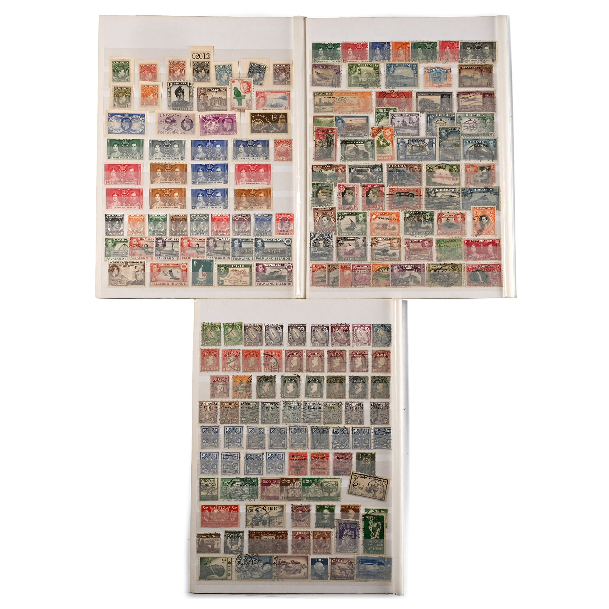 A Collection of Commonwealth and Irish Postage Stamps