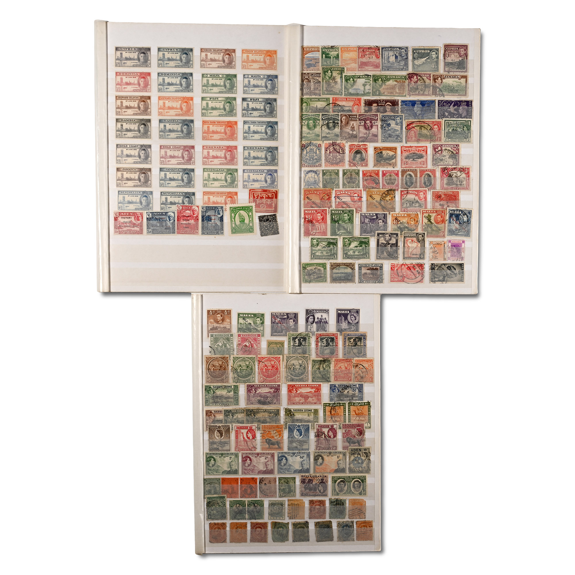 A Collection of Commonwealth and Irish Postage Stamps